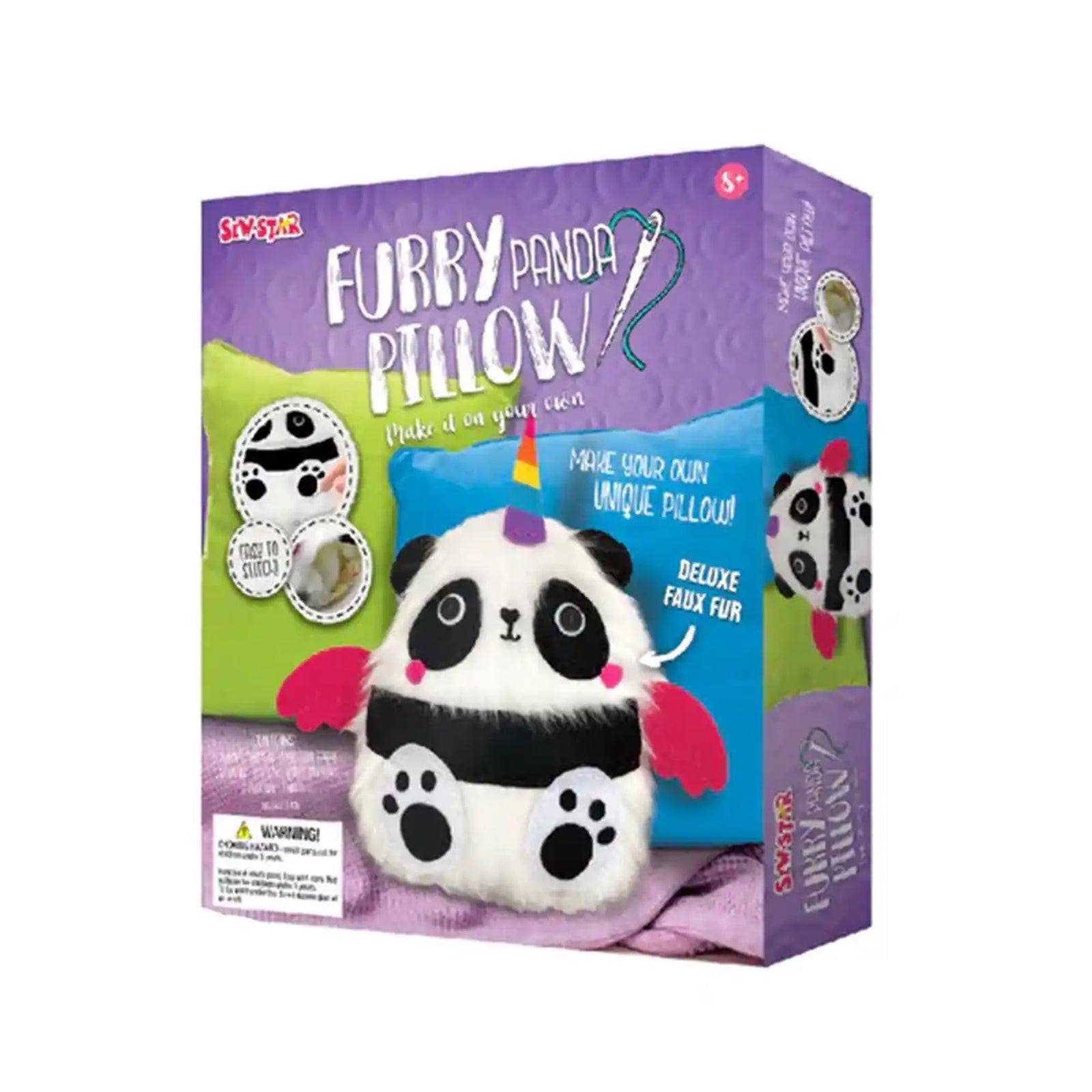 pillow-furry panda
