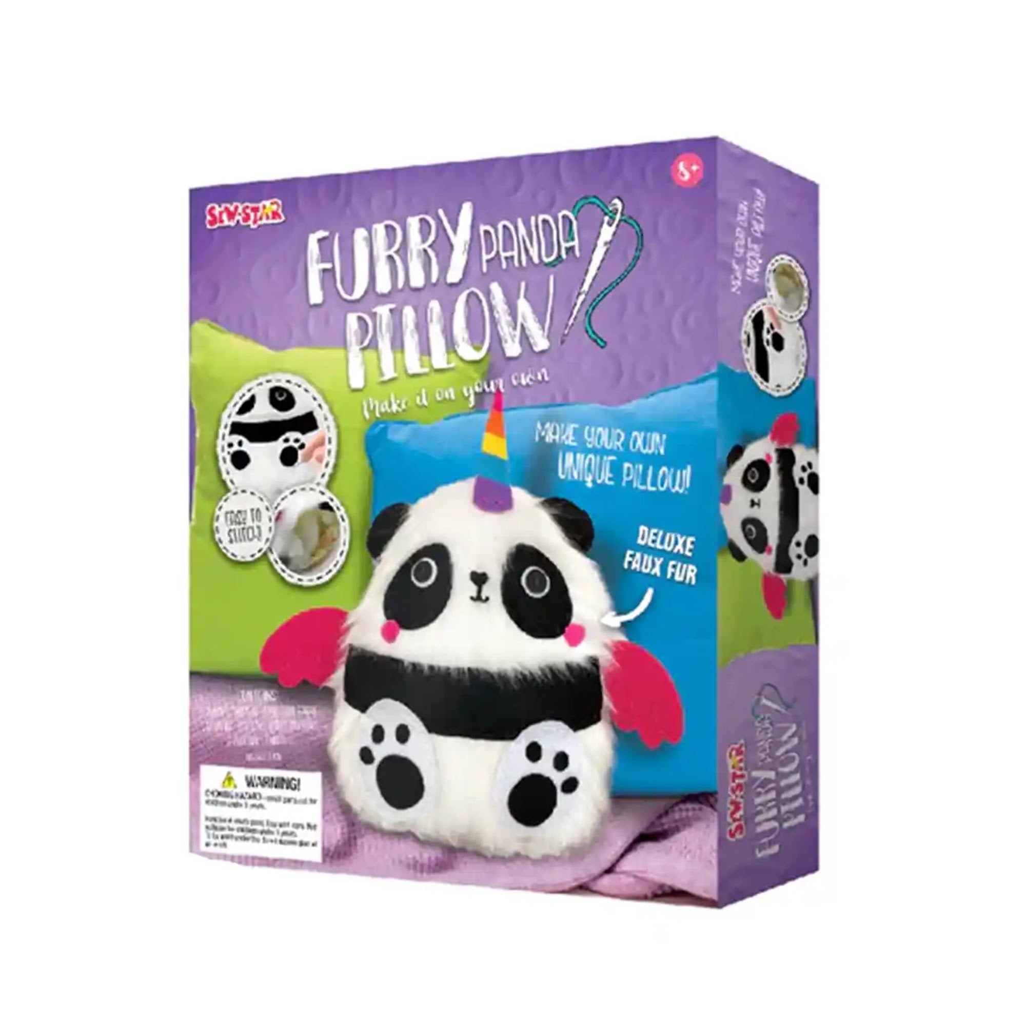 pillow-furry panda