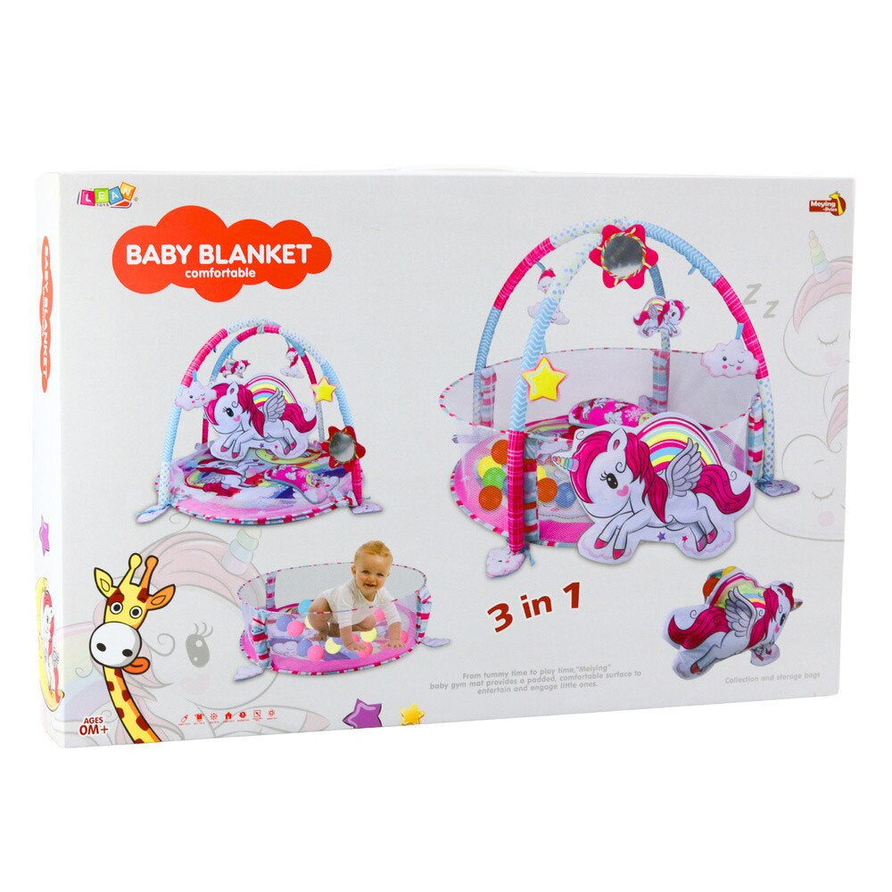 BABY BLANKET WITH 30PCS BALL 1yr+-023-73B/1