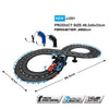 1: 43 Battery Operated Railway Slot Toys Track Racing Set For 6YRS+