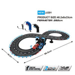 1: 43 Battery Operated Railway Slot Toys Track Racing Set For 6YRS+