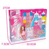 DIY HANDMADE CLOTHING DESIGN SET (3 PIECES, YELLOW/PURPLE/BLUE, 1 PERSON TABLE)6YRS+