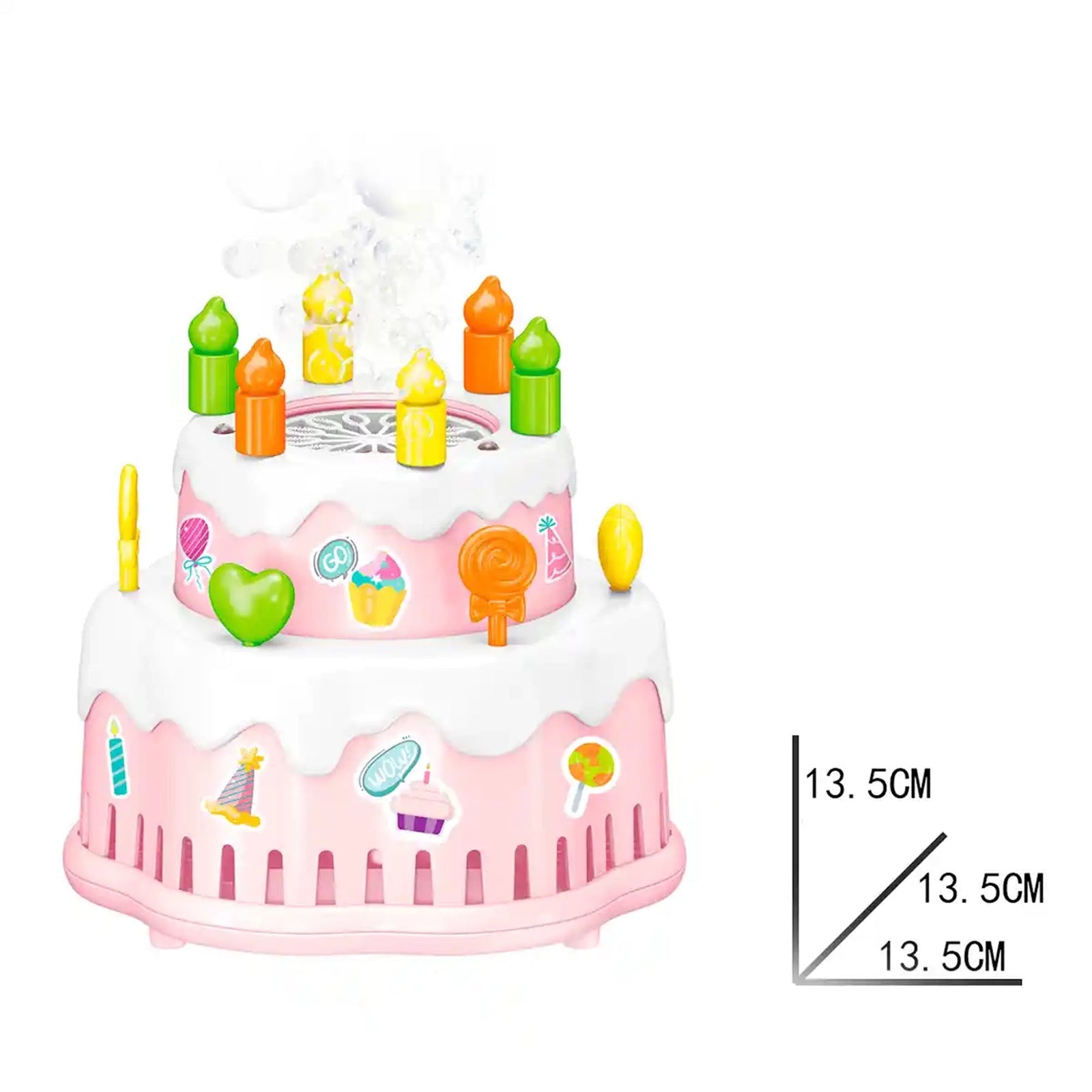 13 HOLE CAKE BUBBLE MACHINE 3YRS+
