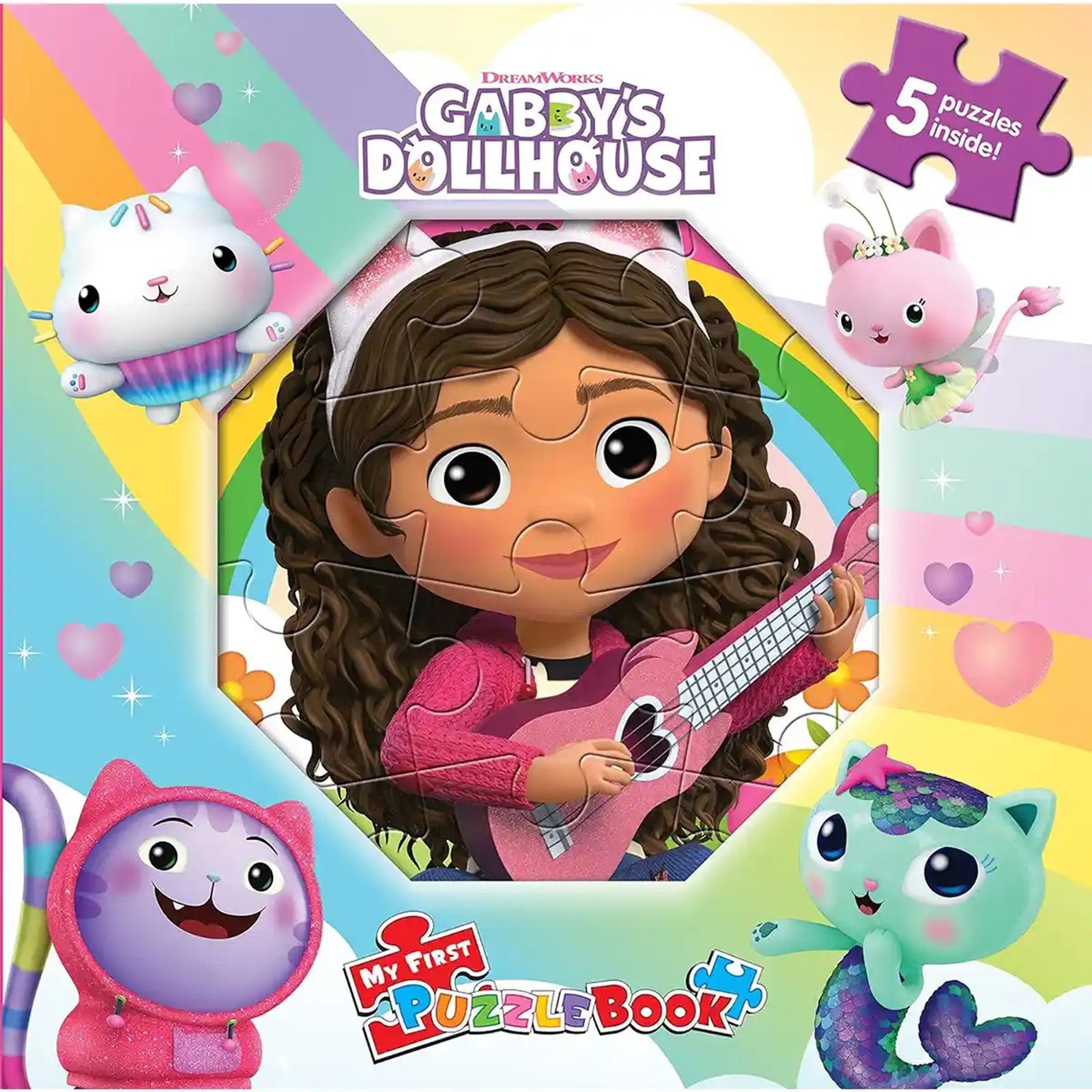 UNI. GABBY'S DOLLHOUSE MY FIRST PUZZLE BOOK