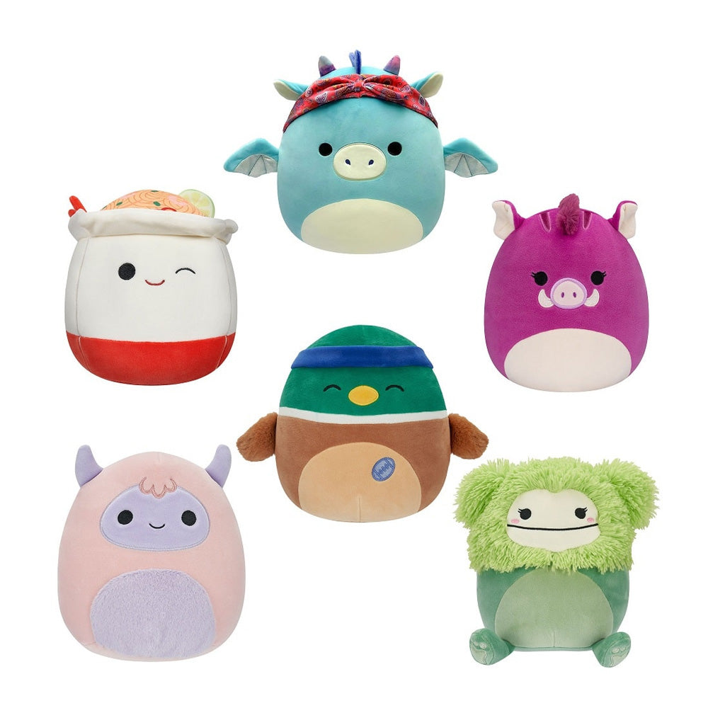 SQK-7.5IN SQUSHMLOWS LTL PLUSH SQUAD B MASTER ASST