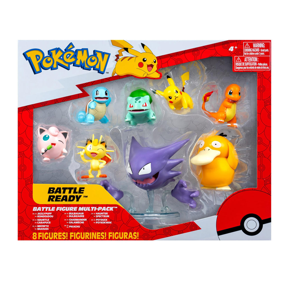POKEMON BATTLE FIGURE MULTI 8PACK