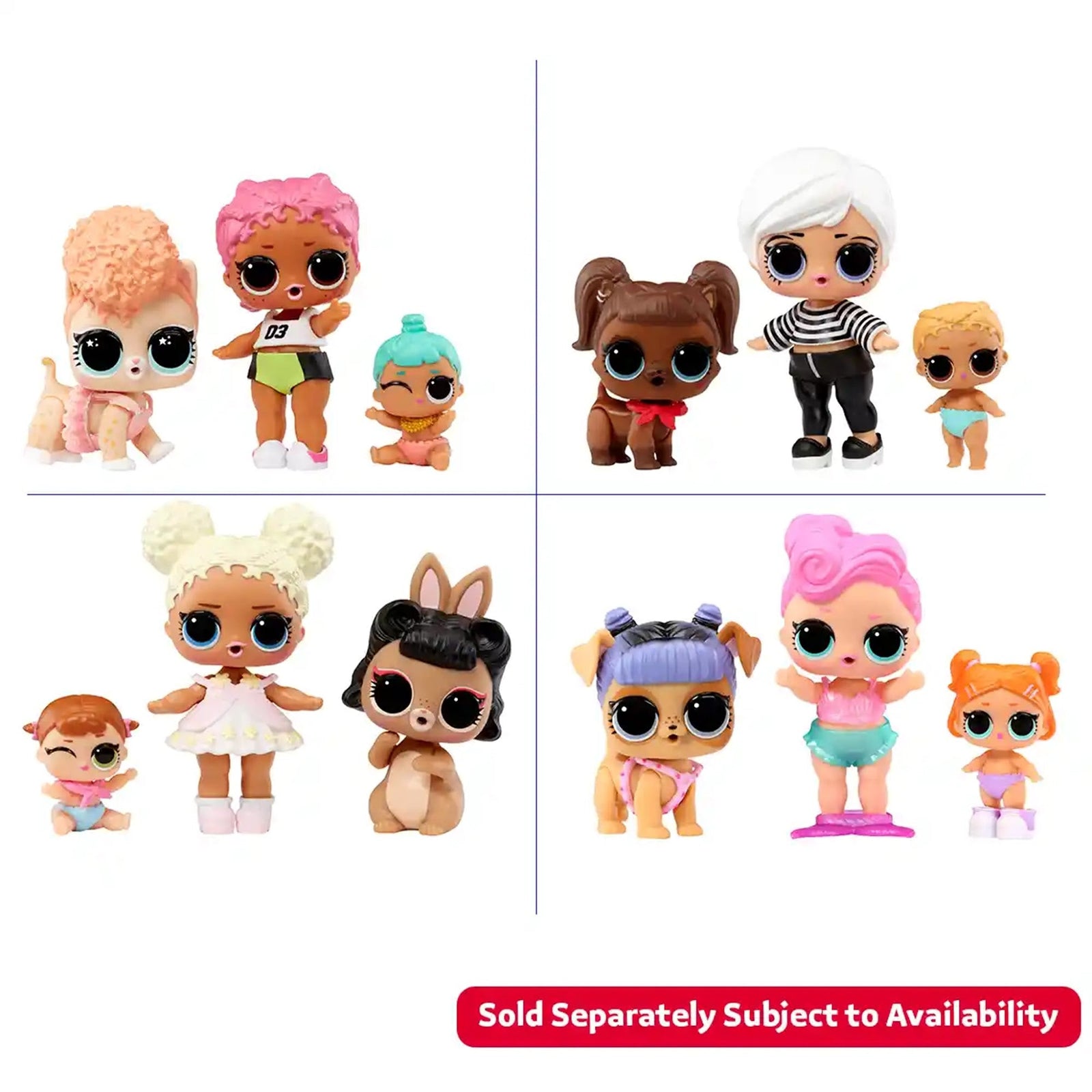 LOL Surprise 3pk Asst. (Tot/ Pet/ Lil Sis) (LTD)