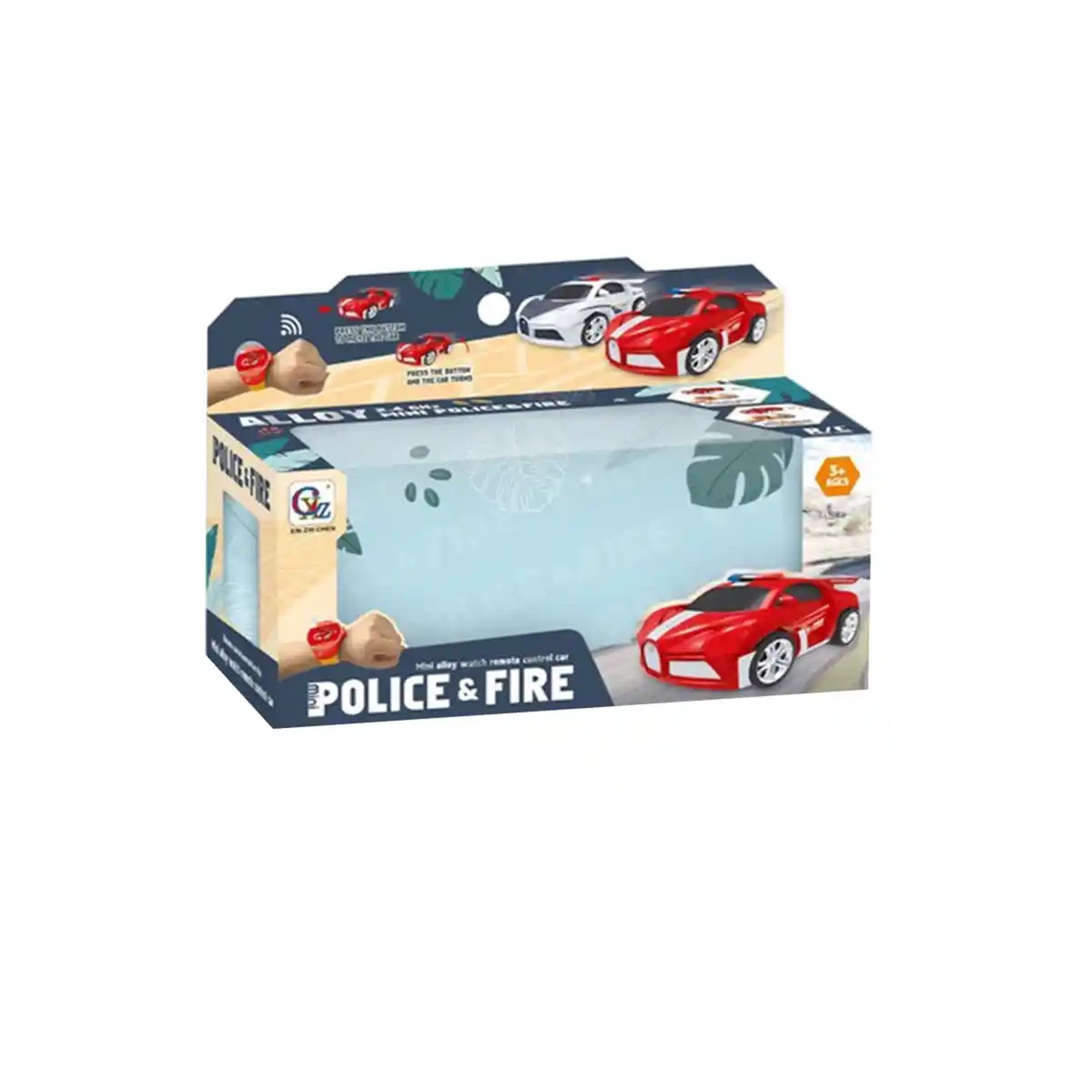 MINI POLICE&FIRE WATCH R/C CAR
