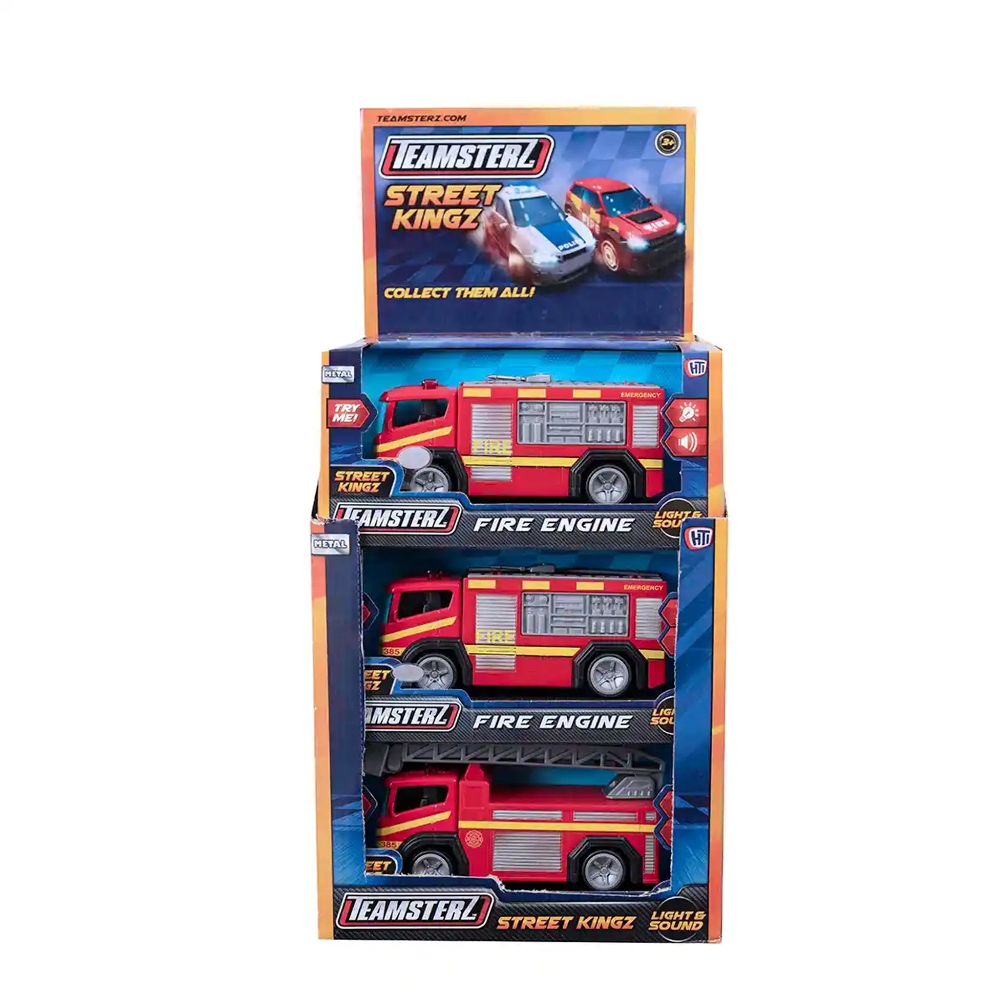 Teamsterz Street Kingz Die-Cast Fire Engine (PDQ)