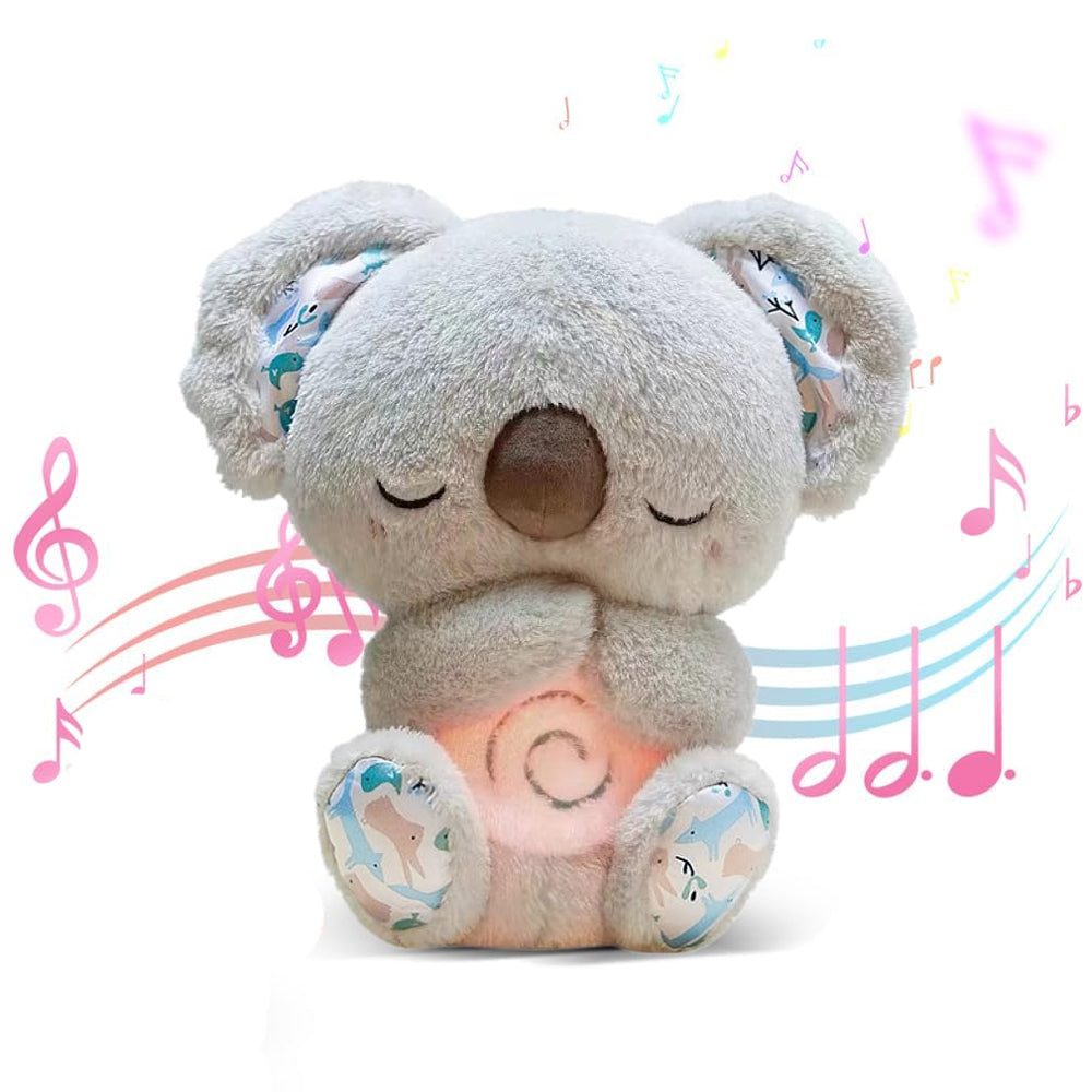 BABY SOOTHING DOLL WITH BREATHING MUSIC AND LIGHTING FUNCTION 0+-033-9B