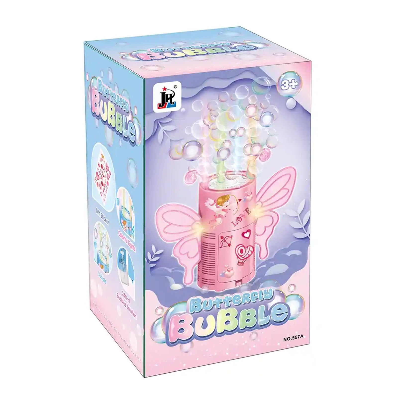 LARGE BUTTERFLY BUBBLE MACHINE 3YRS+