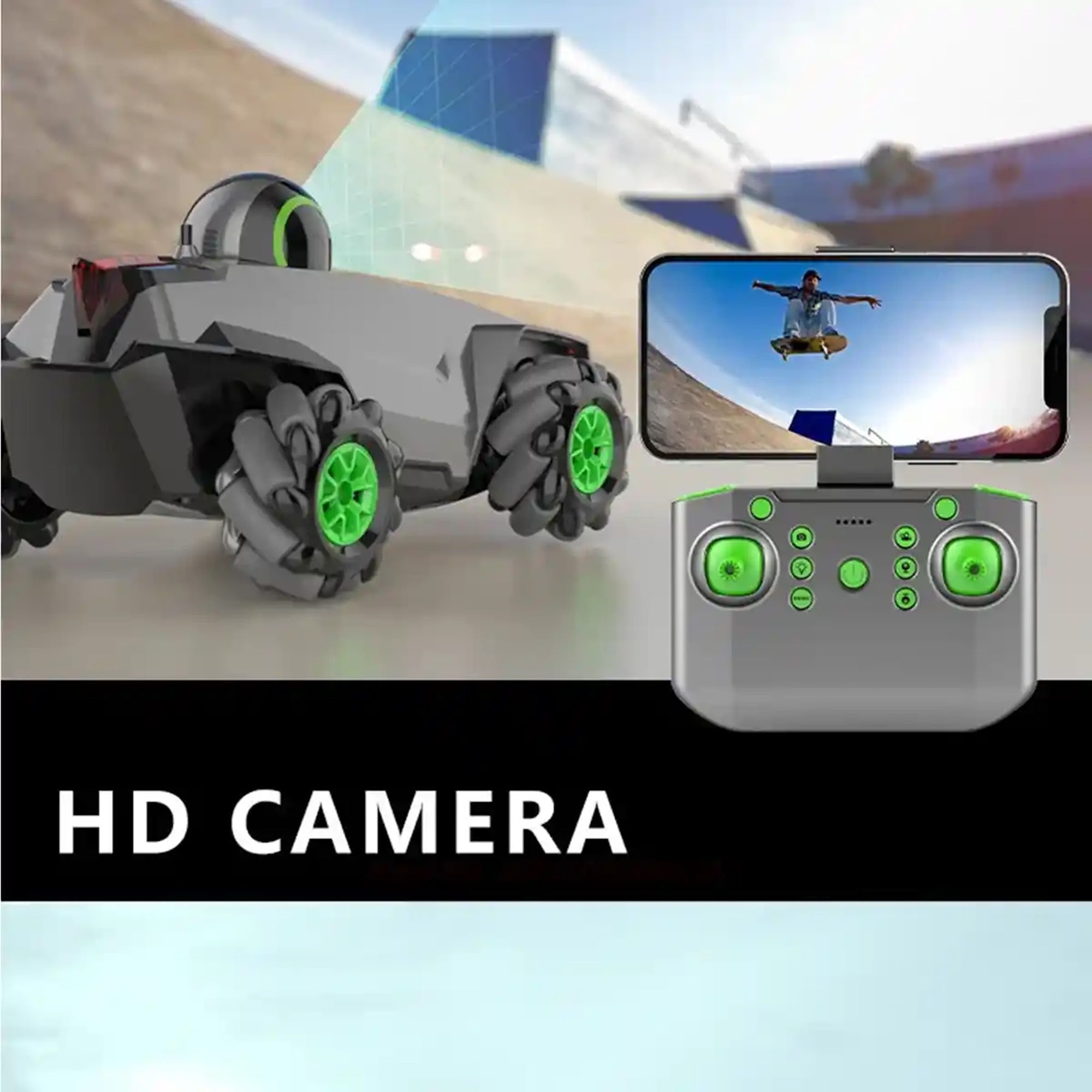 1Ã¯Â¼Â20 360ÃÂ° R/C STUNT CAR W/ 120ÃÂ° SEMIVITREOUS FILTER WIDE ANGLE LENS 14YRS+