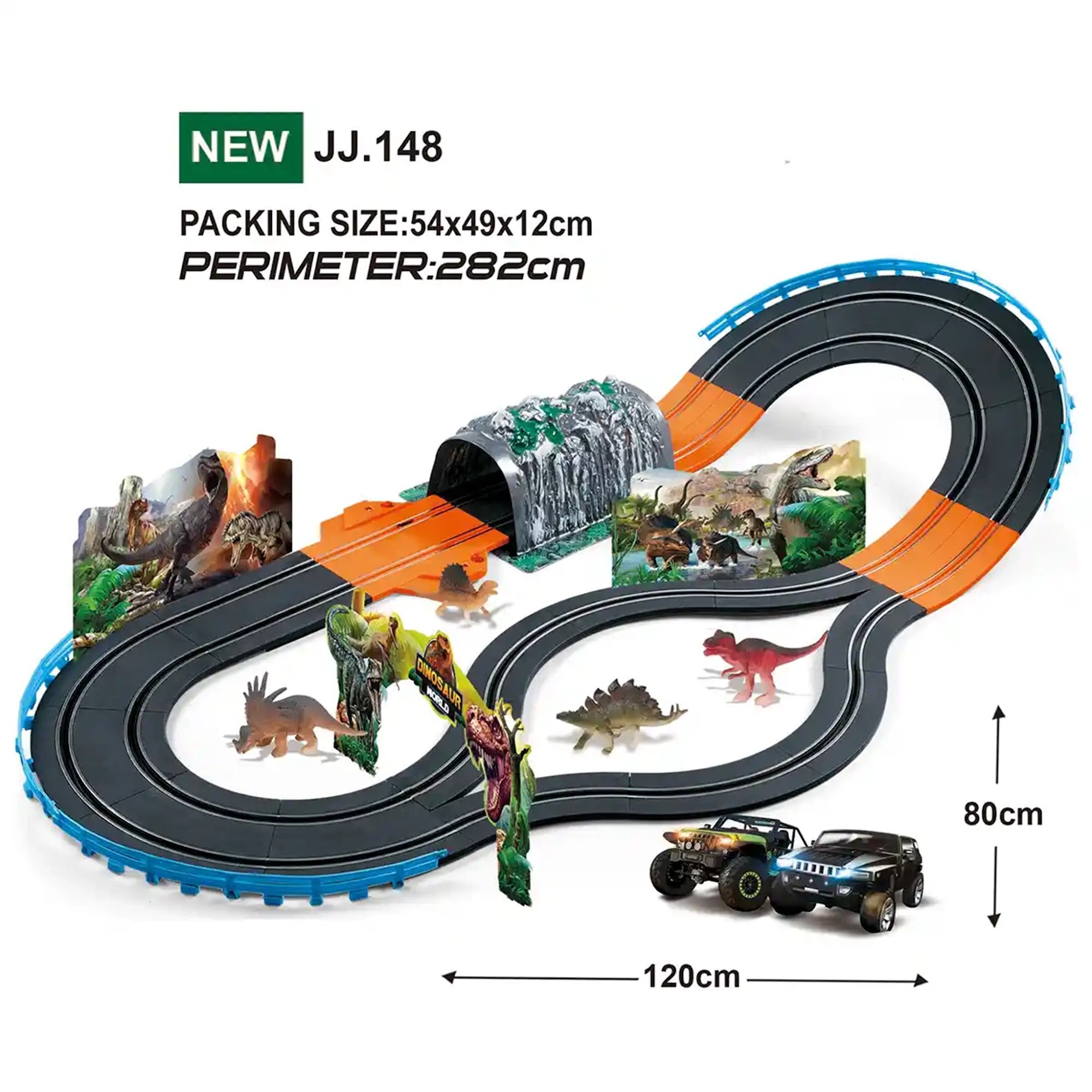 1:43 Dino Slot Racing Track 6yrs+