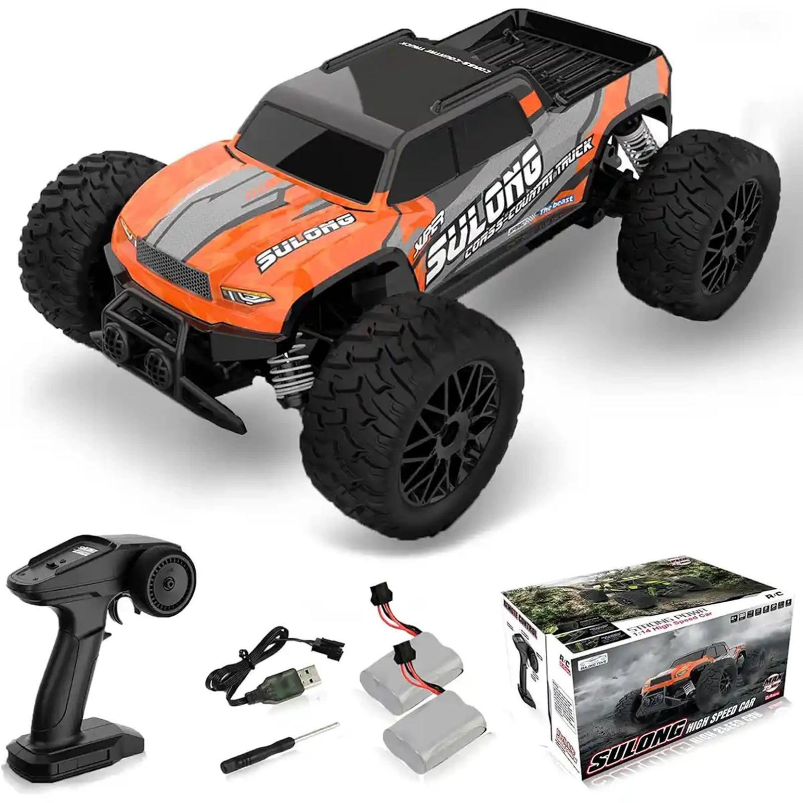 2.4G 1:14 HIGH SPEED R/C CAR  8YRS+ ; 25KM/H