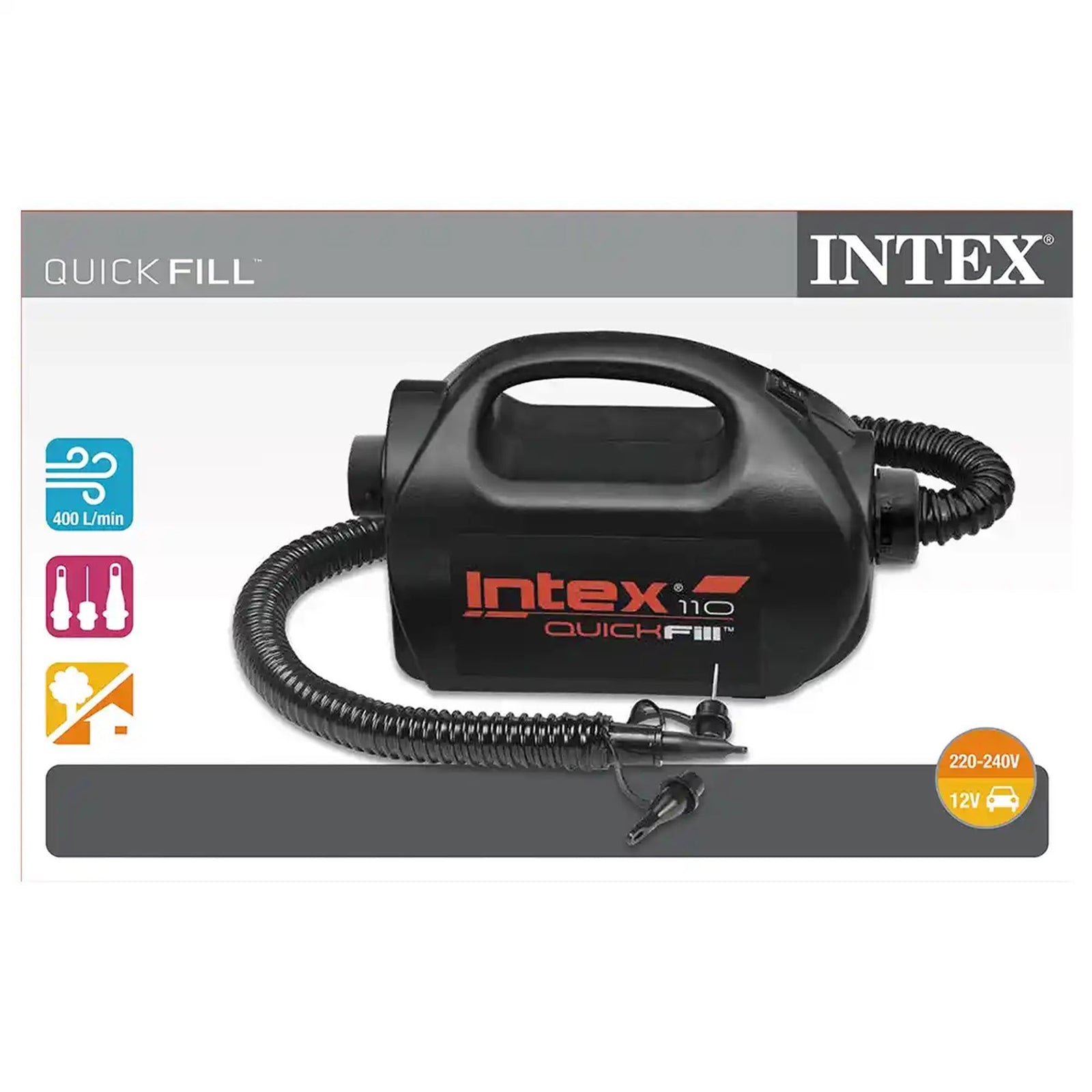 INTEX 220-240 V AC/DC ELECTRIC PUMP