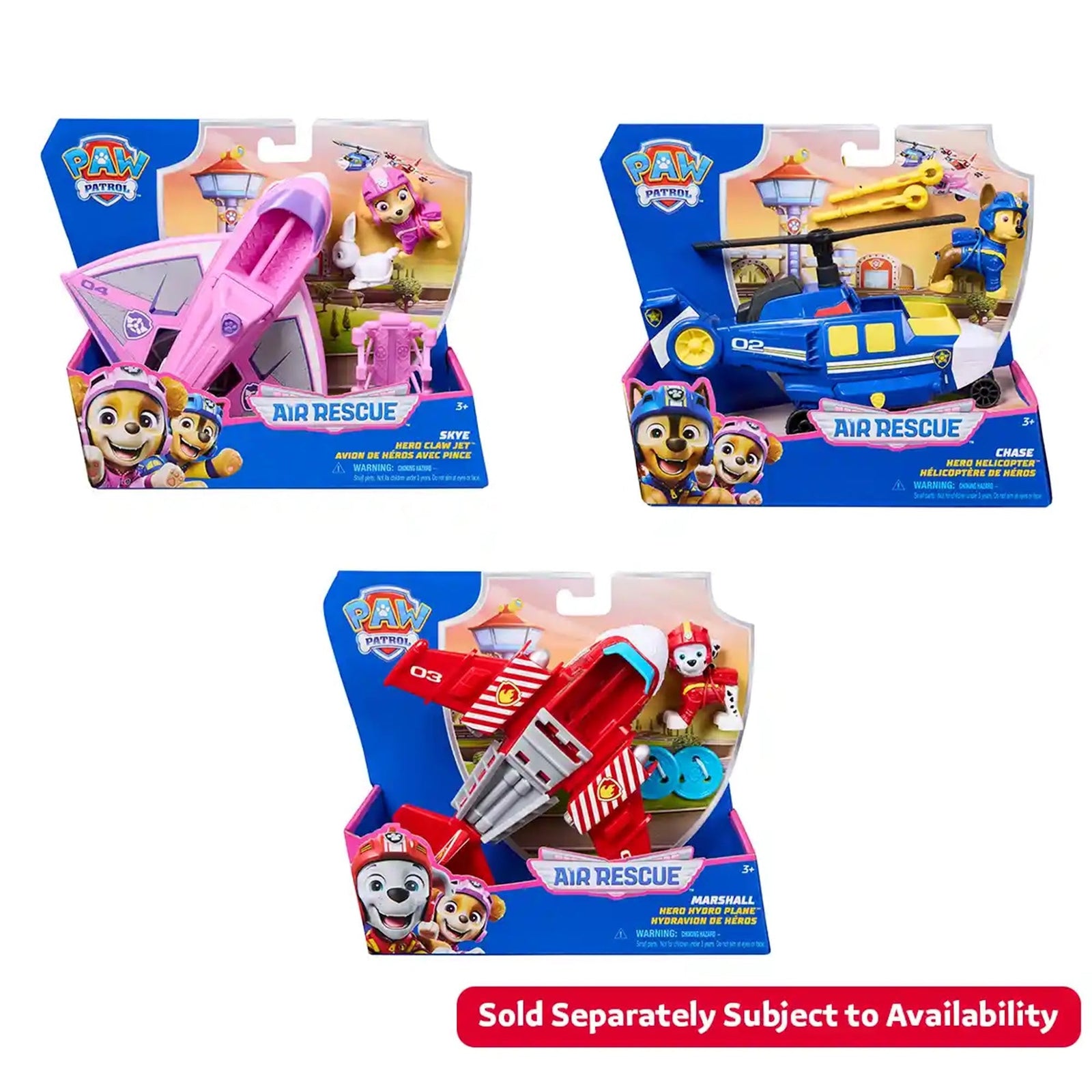 Paw PatrolÃÂ  Air Rescue Themed Vhcl Asst.