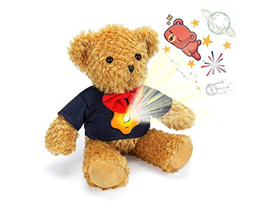 35CM PLUSH BEAR WITH PROJECTION