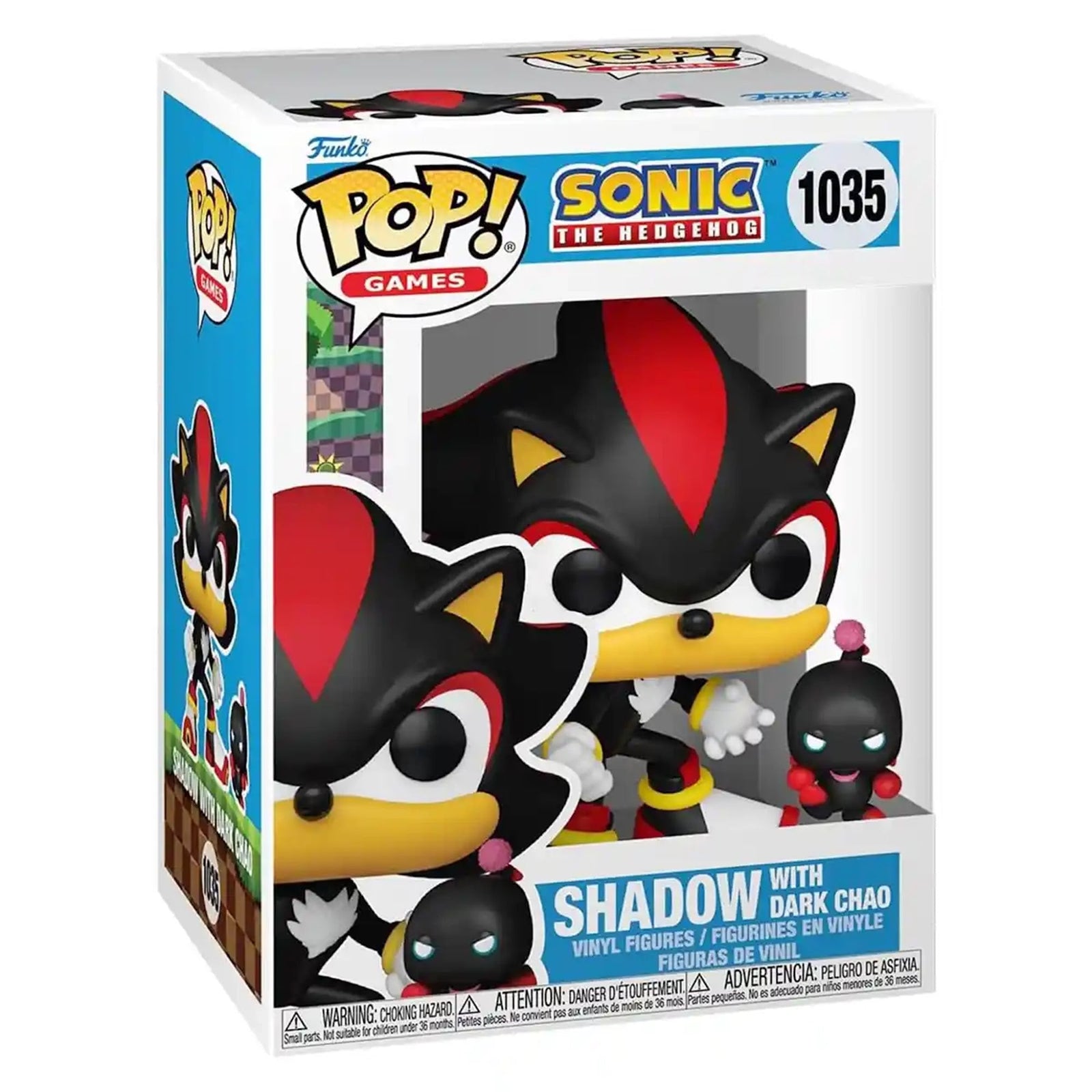 Pop & Buddy! Games: Sonic - Shadow w/Dchaos