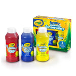 Crayola 3 8-Oz. Washable Fingerpaint Bold Colors