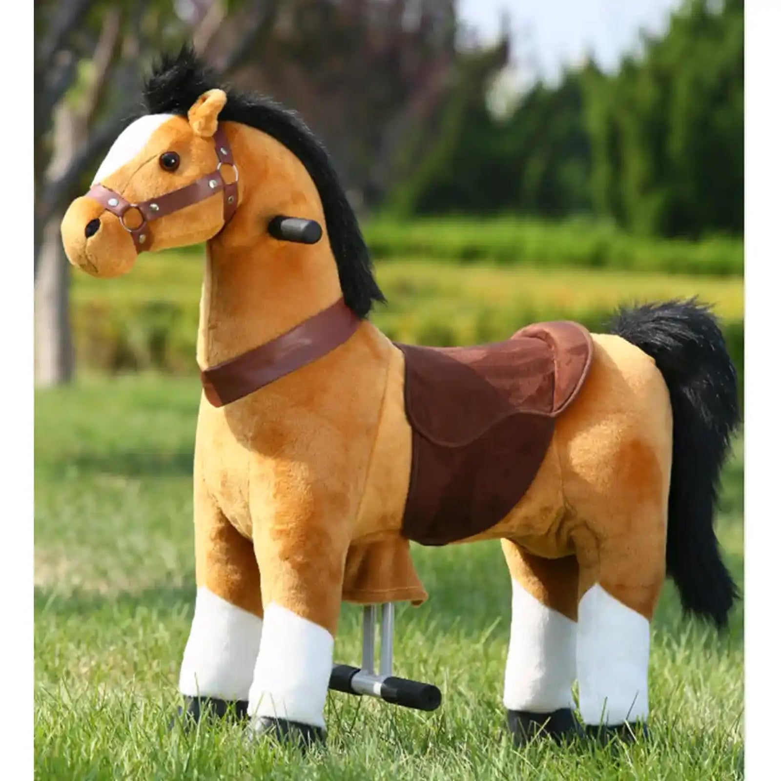 BROWN HORSE TOBYS PONYCYCLE