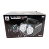 PORTABLE BUBBLE MACHINE WITH 40 HOLES - 3YRS+