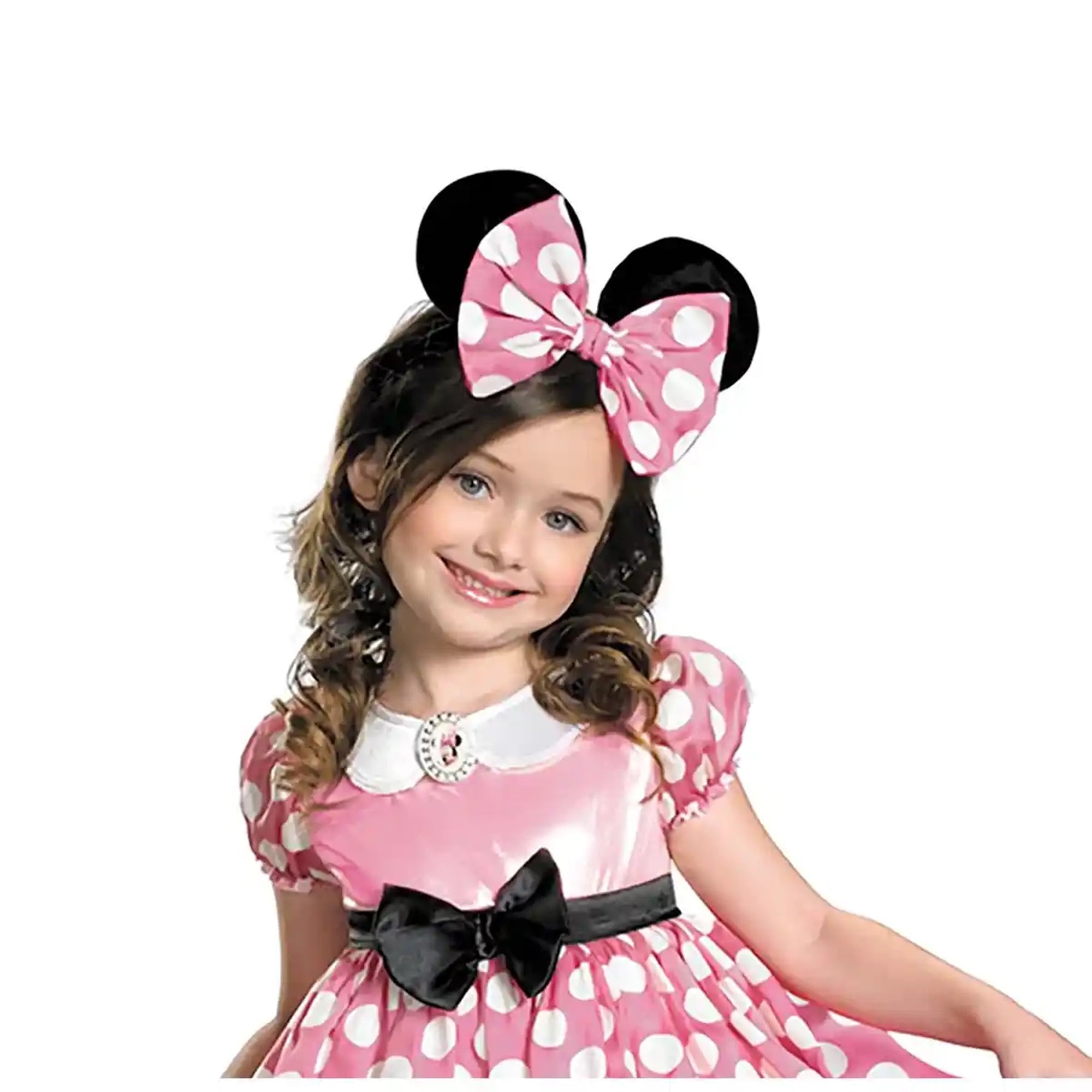 CHILD PINK MINNIE MOUSE GLOW IN THE DARK DISNEY (SMALL)
