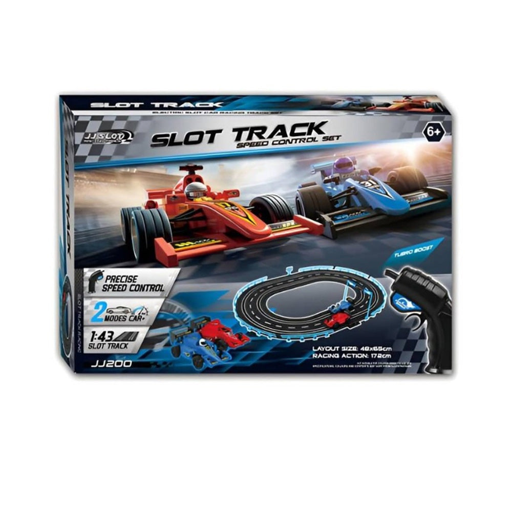 JJ  SLOT RACING TRACK 1:43 SCALE & 172cm PERIMETER 6YRS+