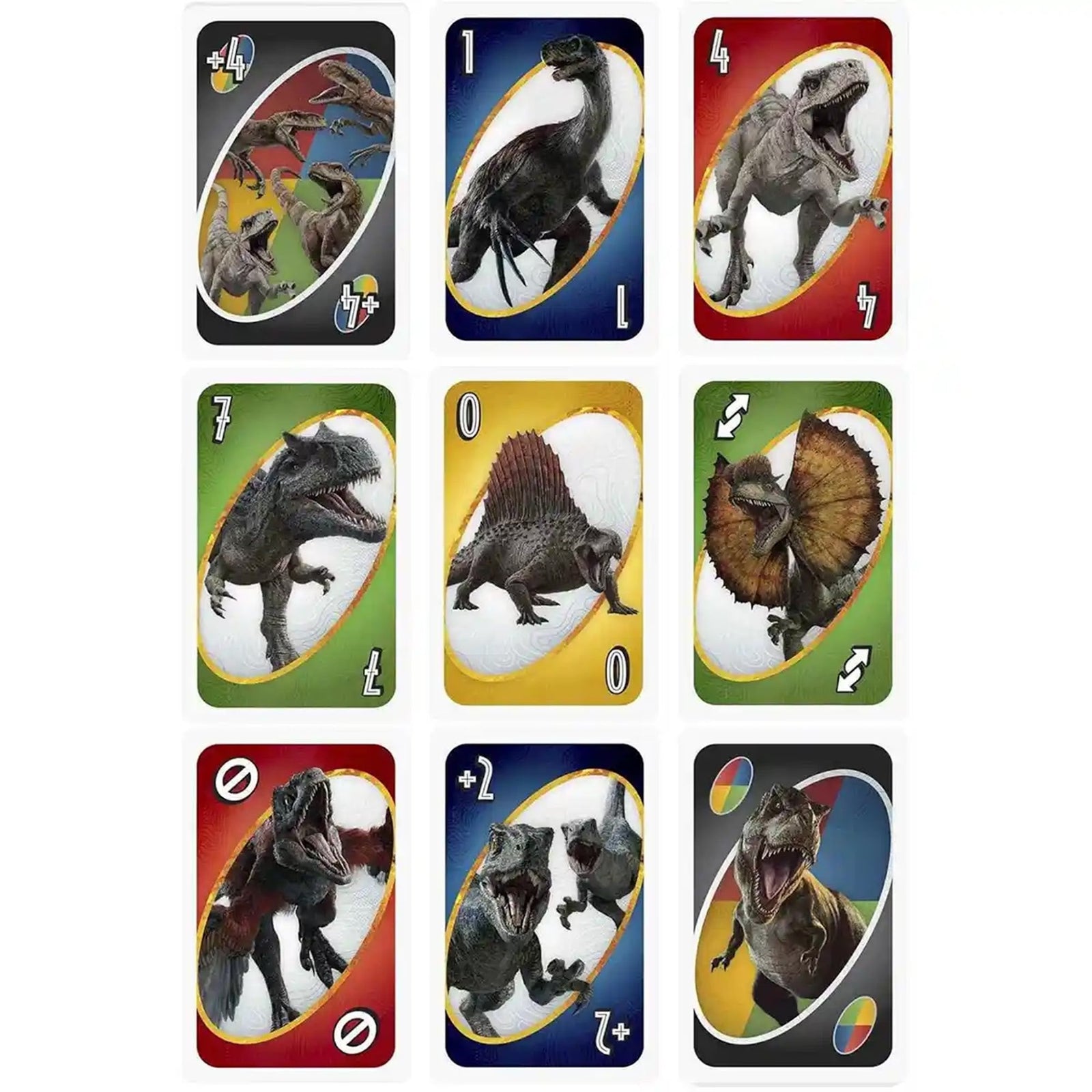 UNO Jurassic World 3