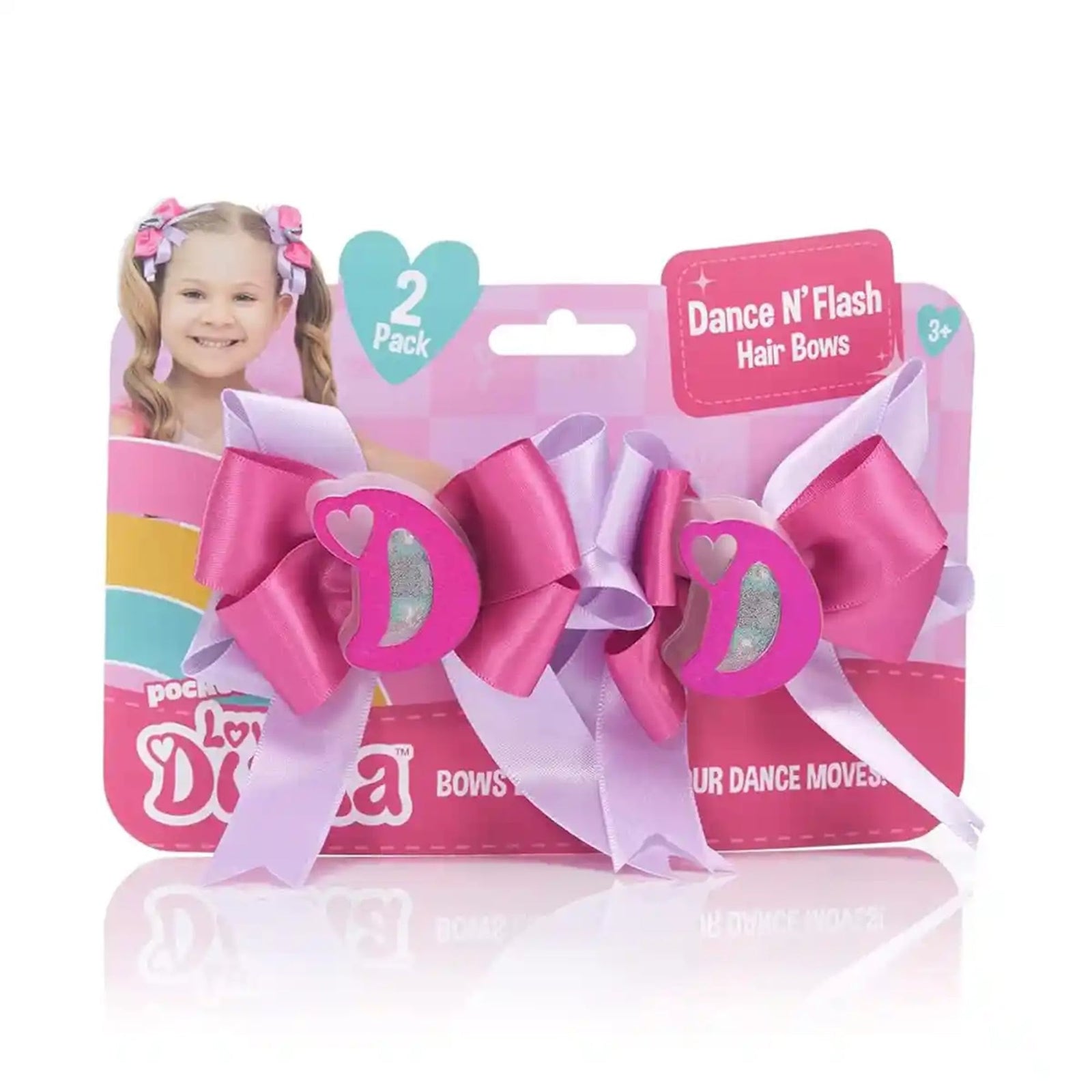 Love Diana Dance N' Flash Hair Bows