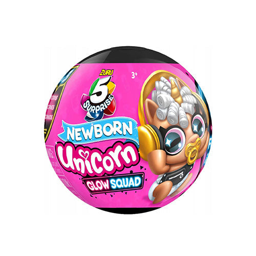 5 Surprise Newborn Unicorn Glow Squad