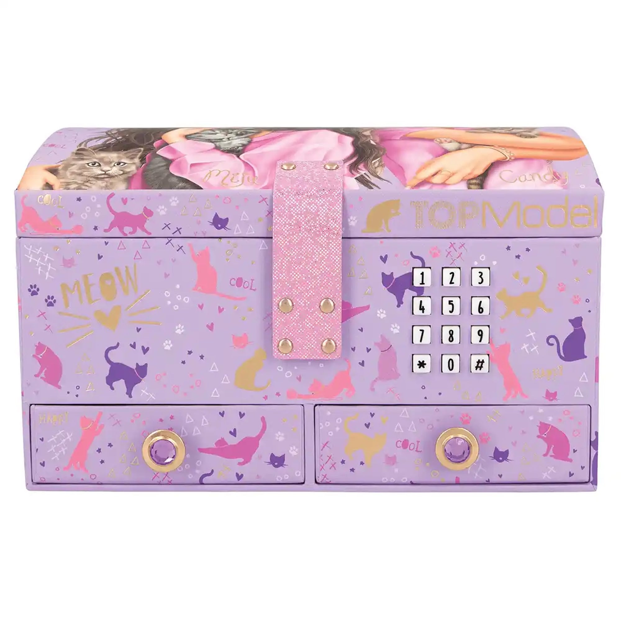 TOPModel Jewellery Box With Code And Sound