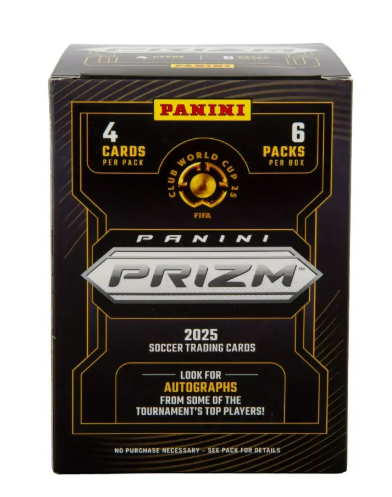 2025 Panini Prizm Fifa Club World Cup Soccer Blaster Box (Price per one Pack)