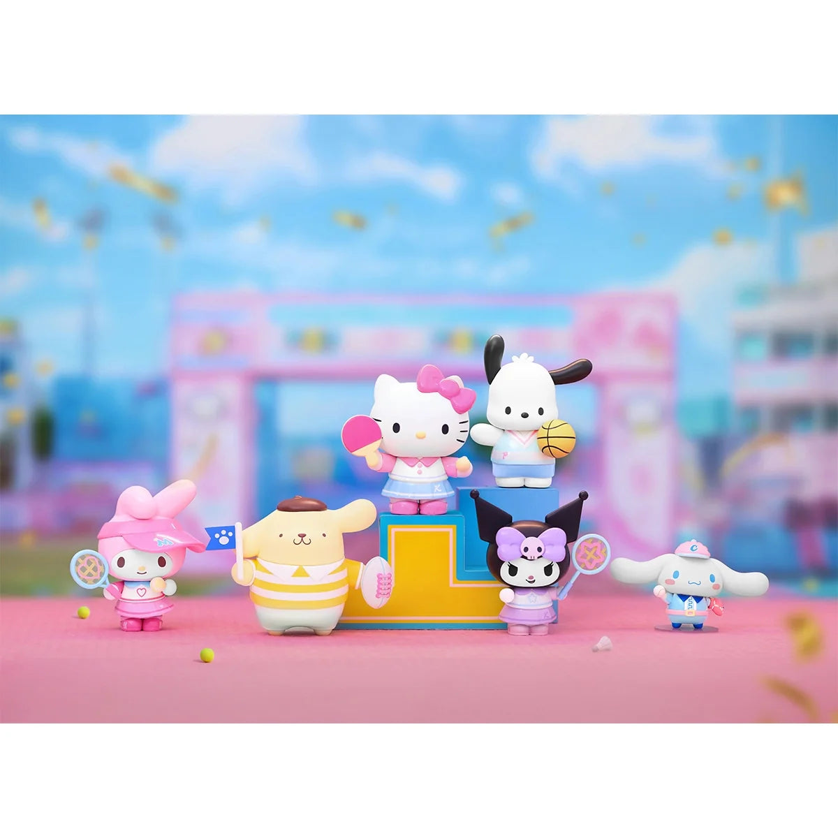 Sanrio characters Vibrant Sports Meeting Series Figures Blind Box