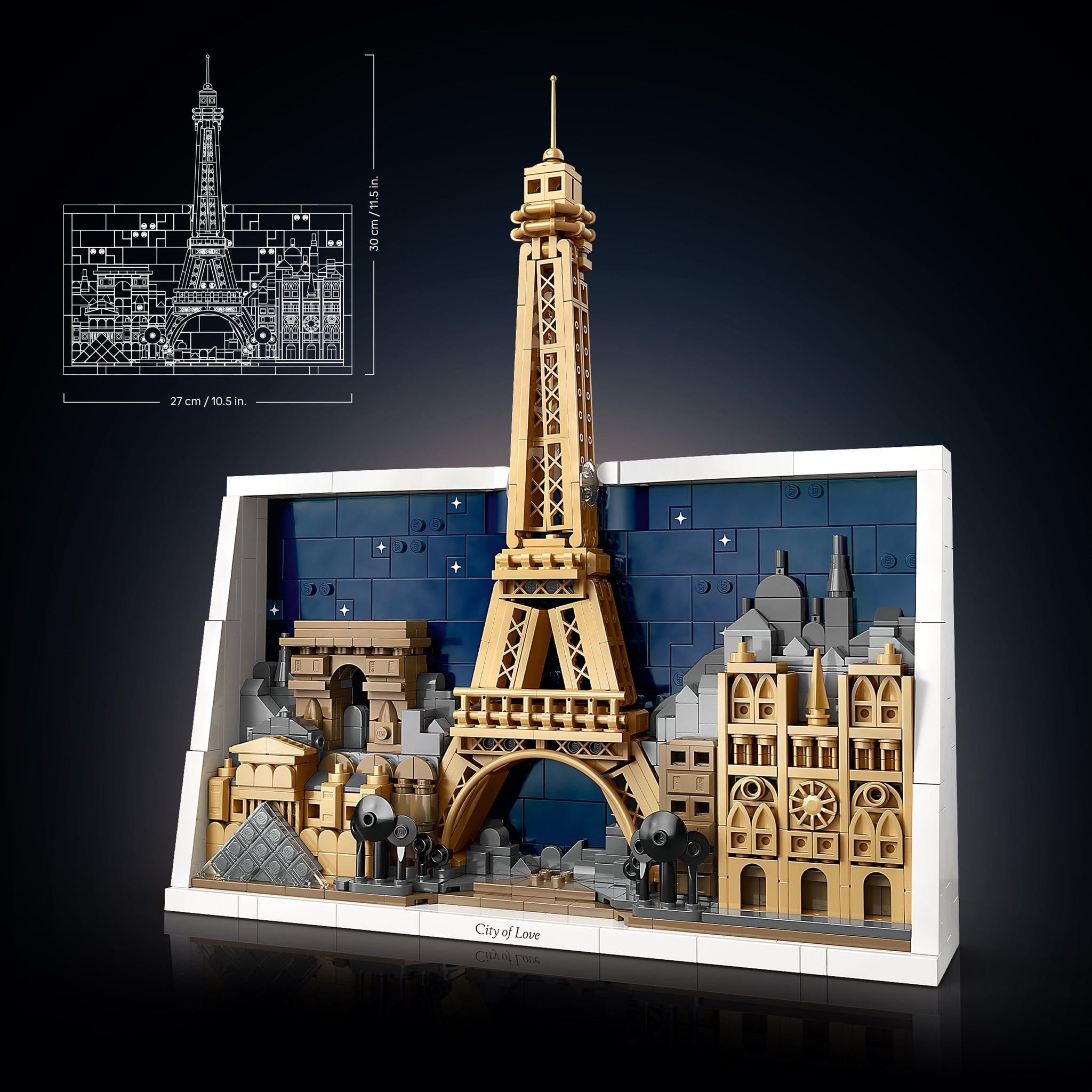 LEGO-Architecture 21064 Paris – City of Love 18+