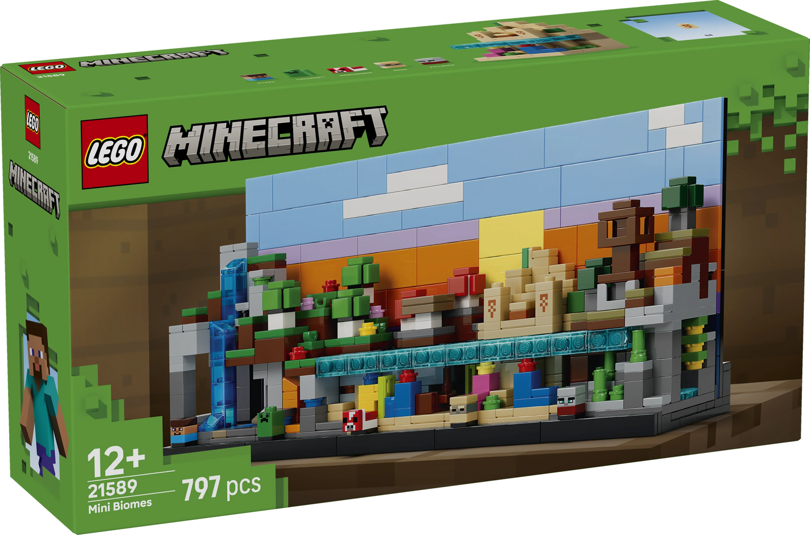 LEGO Minecraft 21589 Mini Biomes  12+