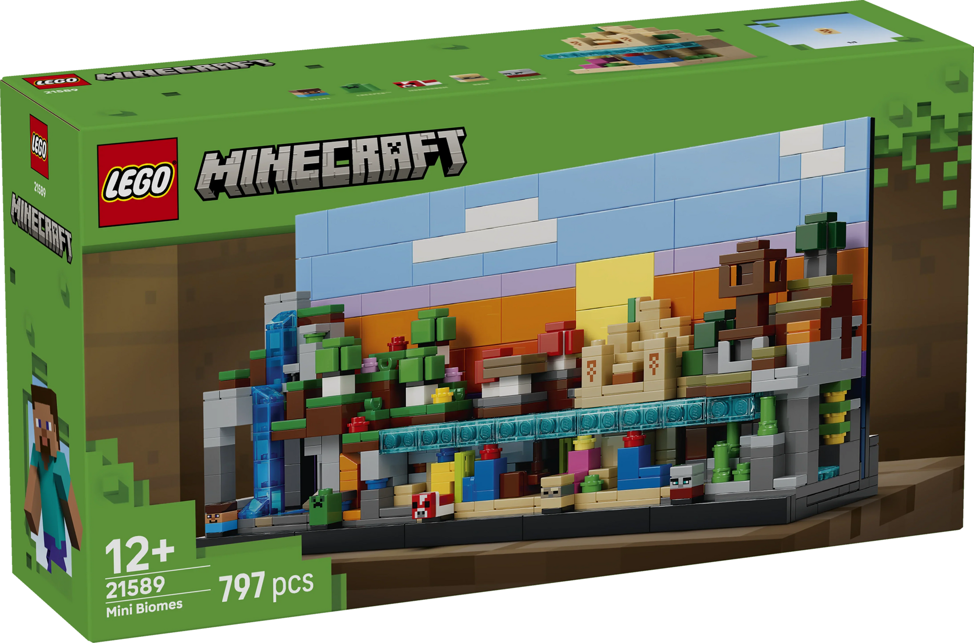 LEGO Minecraft 21589 Mini Biomes  12+