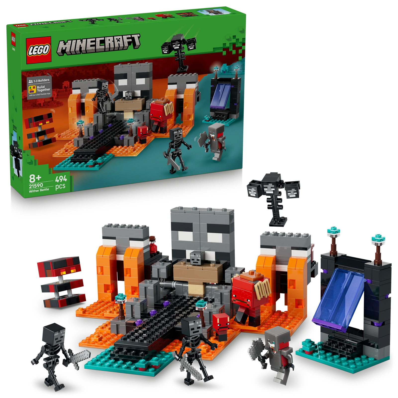 LEGO Minecraft 21590 Wither Battle  8+