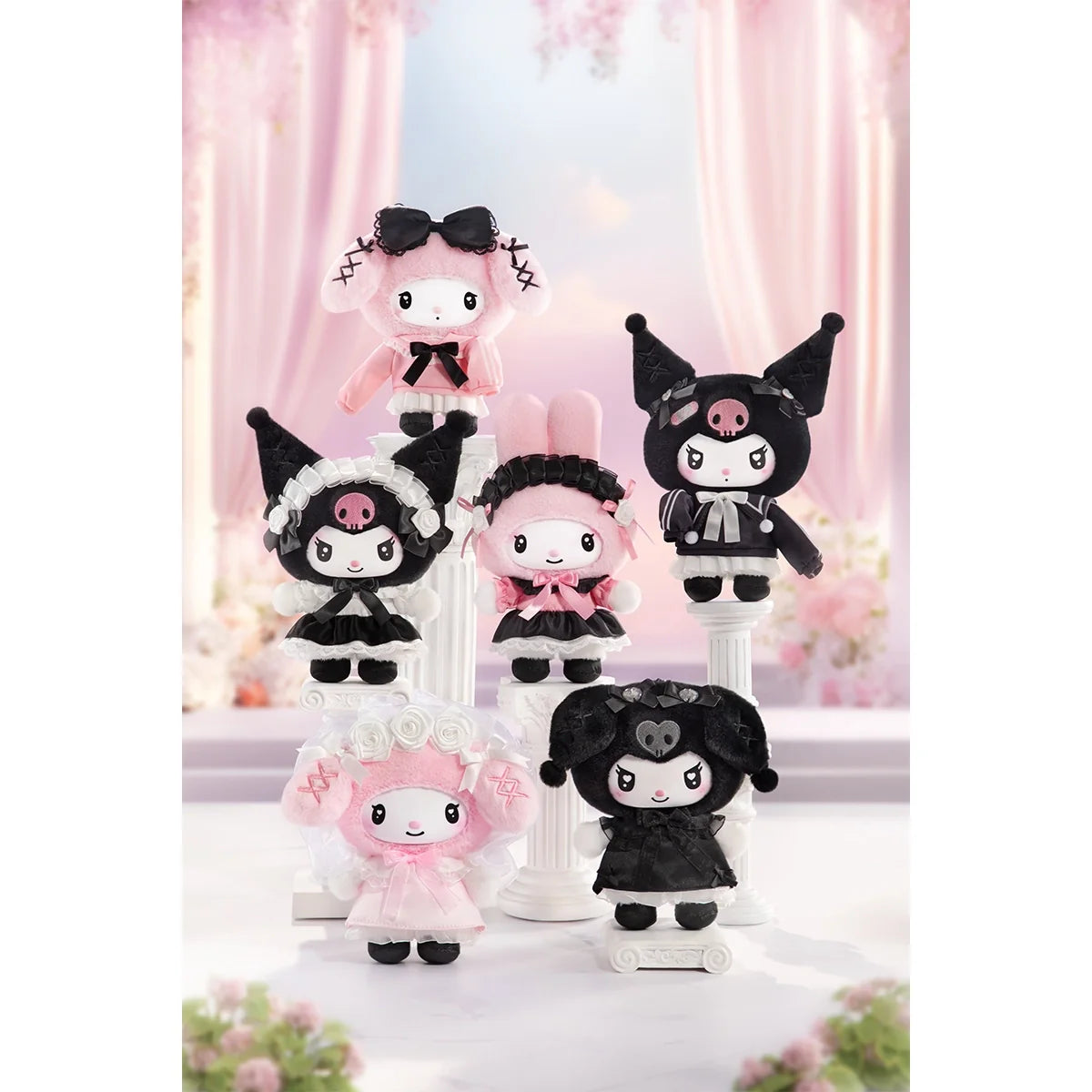 Sanrio characters Angel Garden Series Plush Pendant Blind Box