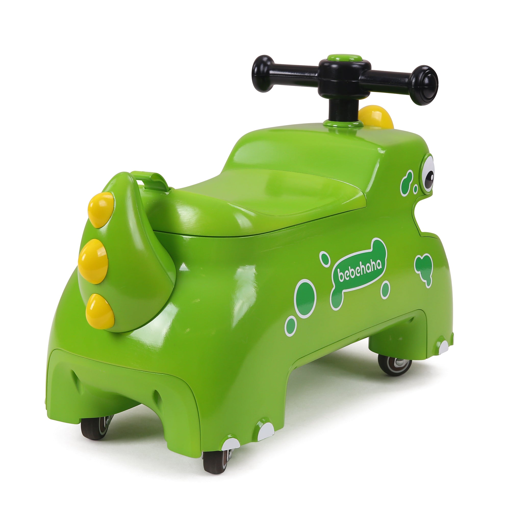 Dinosaur Ride-On Foot-to-Floor Toy for Kids Green