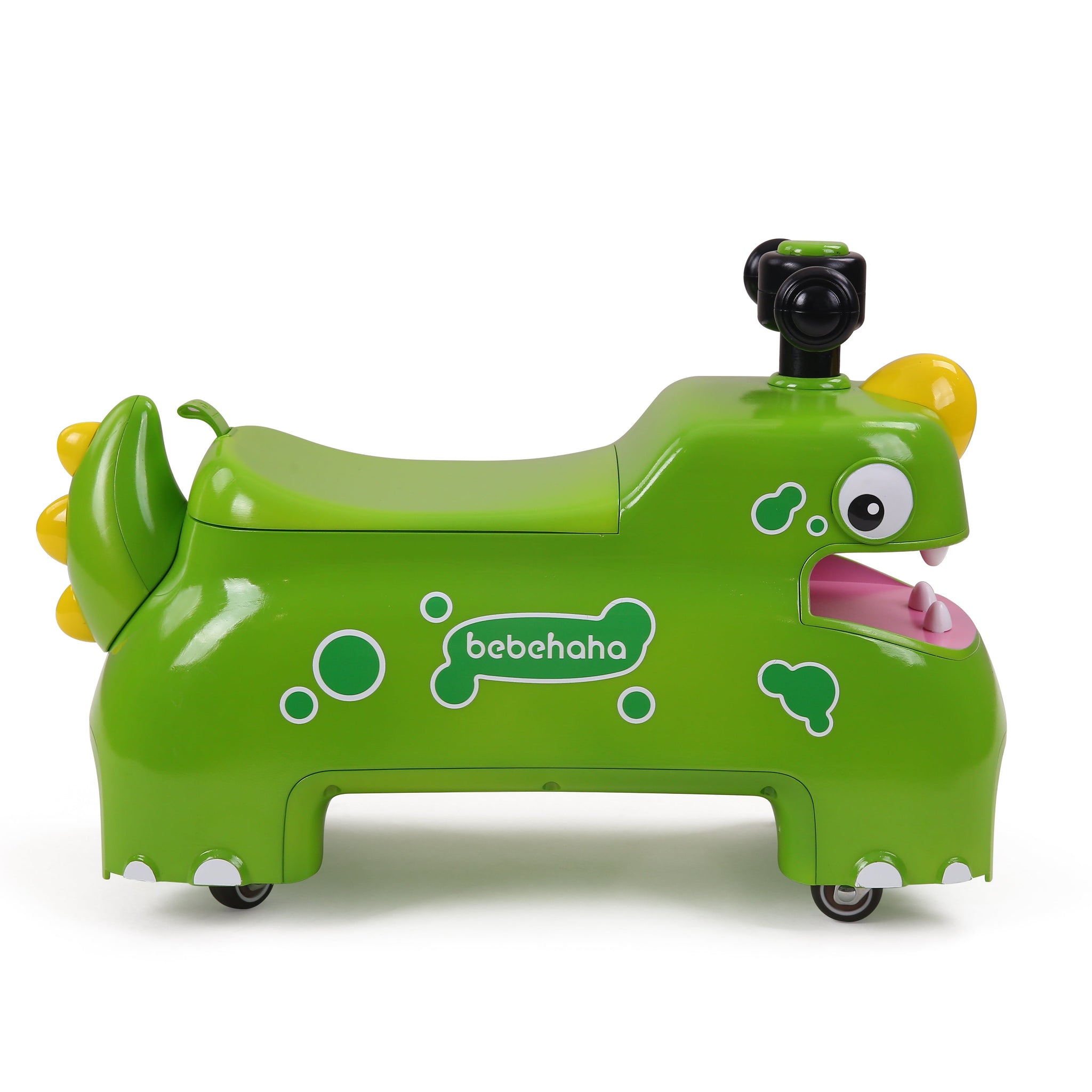Dinosaur Ride-On Foot-to-Floor Toy for Kids Green
