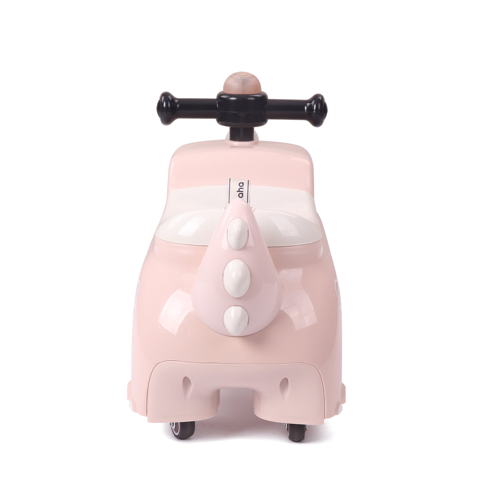 Dinosaur Ride-On Foot-to-Floor Toy for Kids Pink