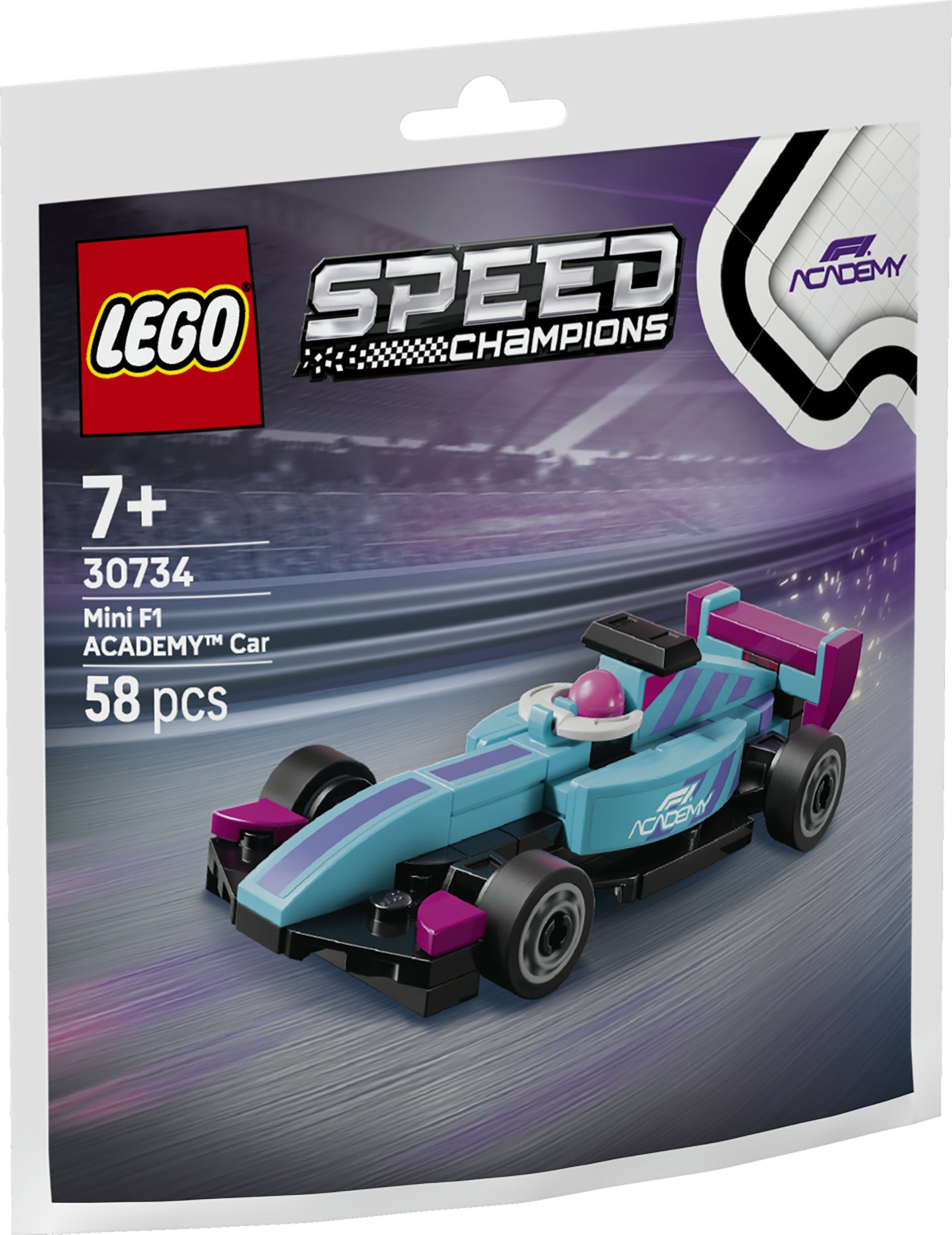LEGO Speed Champions 30734 Mini F1 ACADEMY Car