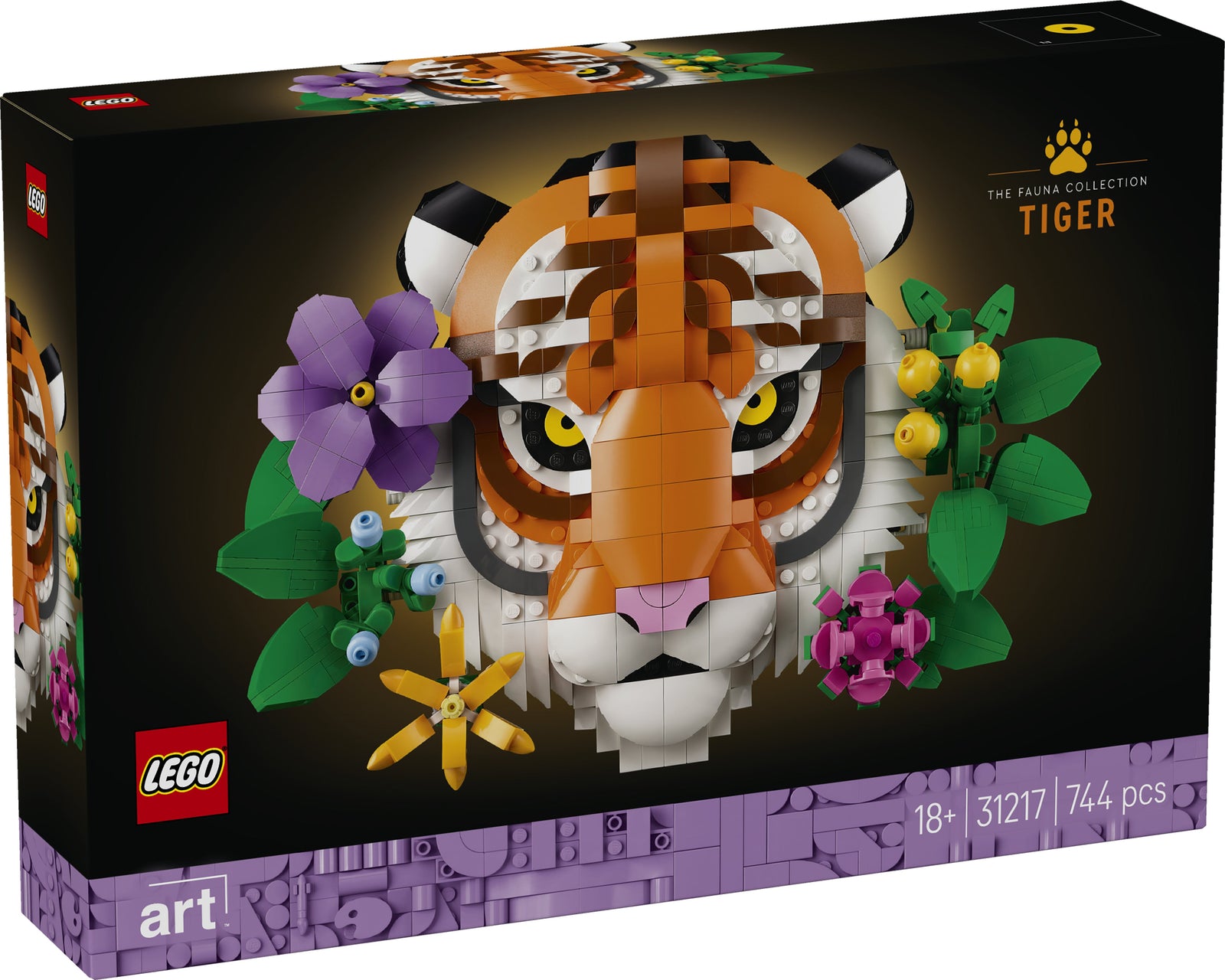 LEGO Art 31217 The Fauna Collection - Tiger