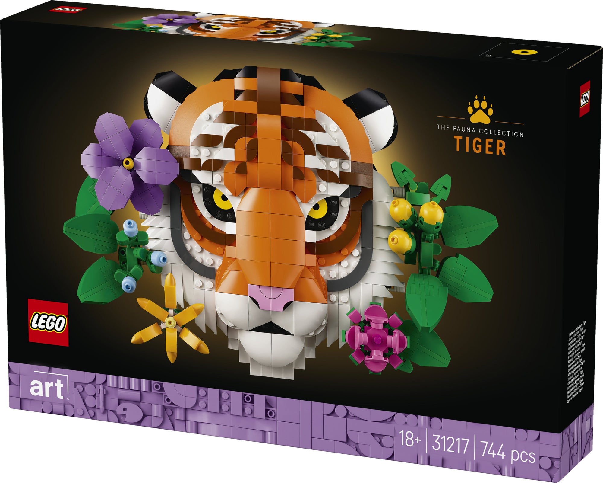 LEGO Art 31217 The Fauna Collection - Tiger