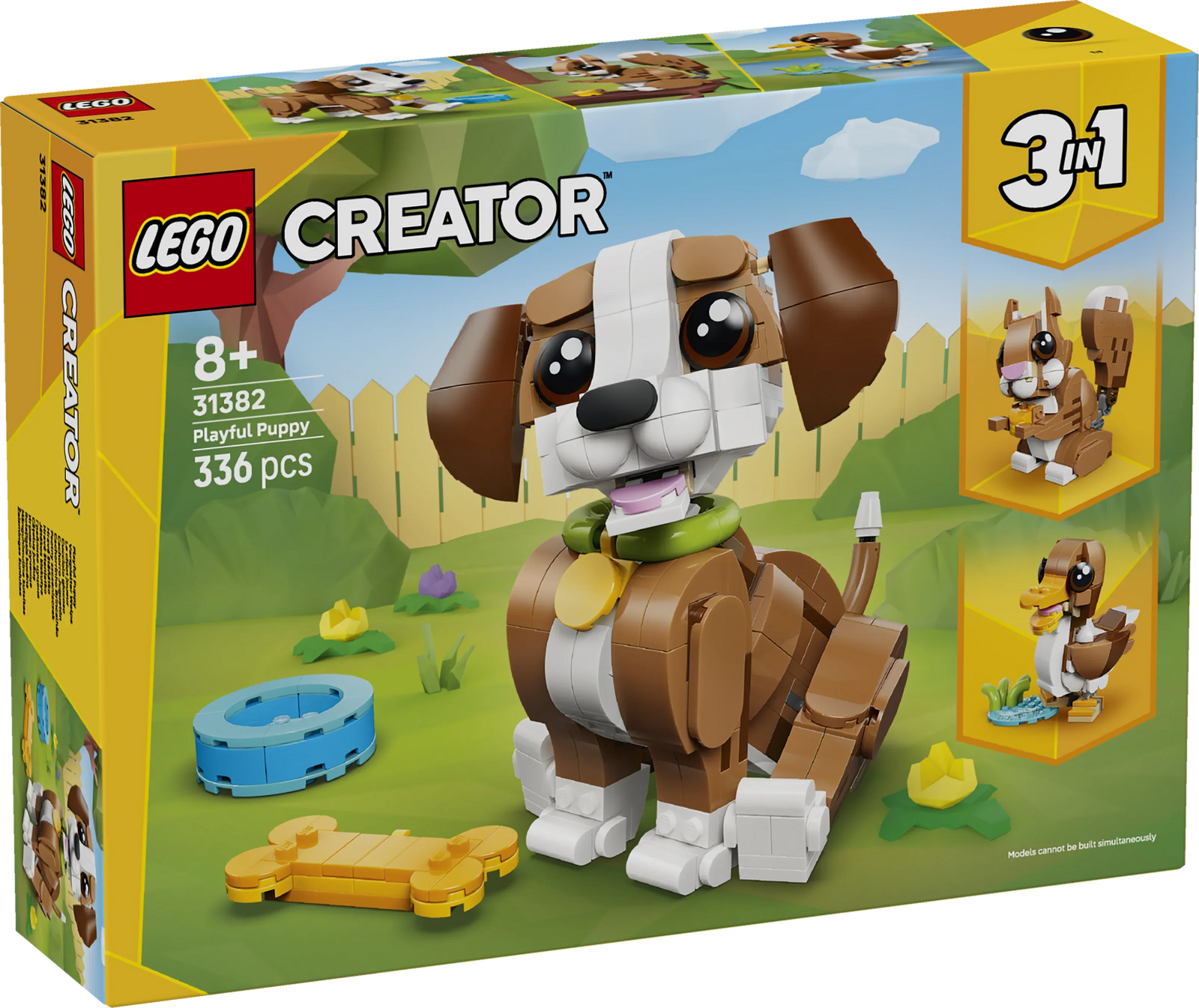 LEGO Creator 31382 Cute Animals: Playful Puppy Dog  8+