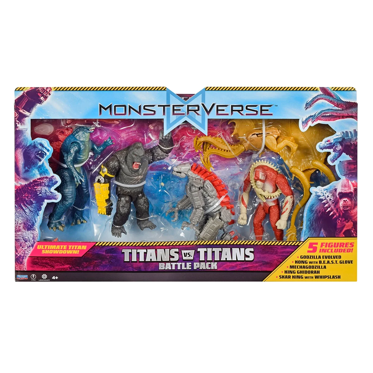 Monsterverse Fig. 6"Titans vs Titans 5PK