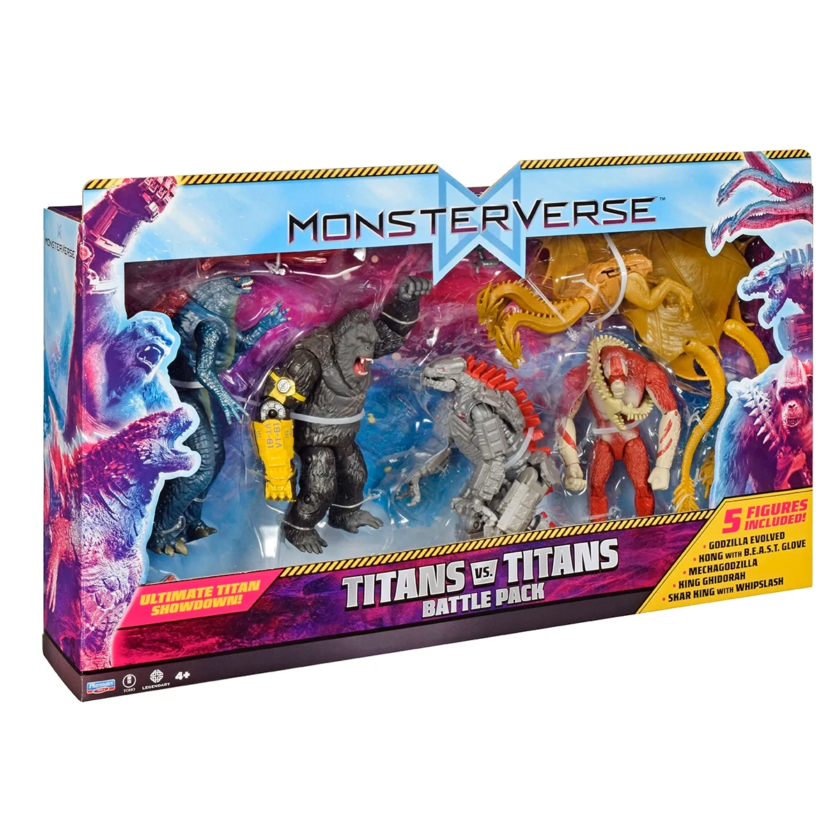 Monsterverse Fig. 6"Titans vs Titans 5PK