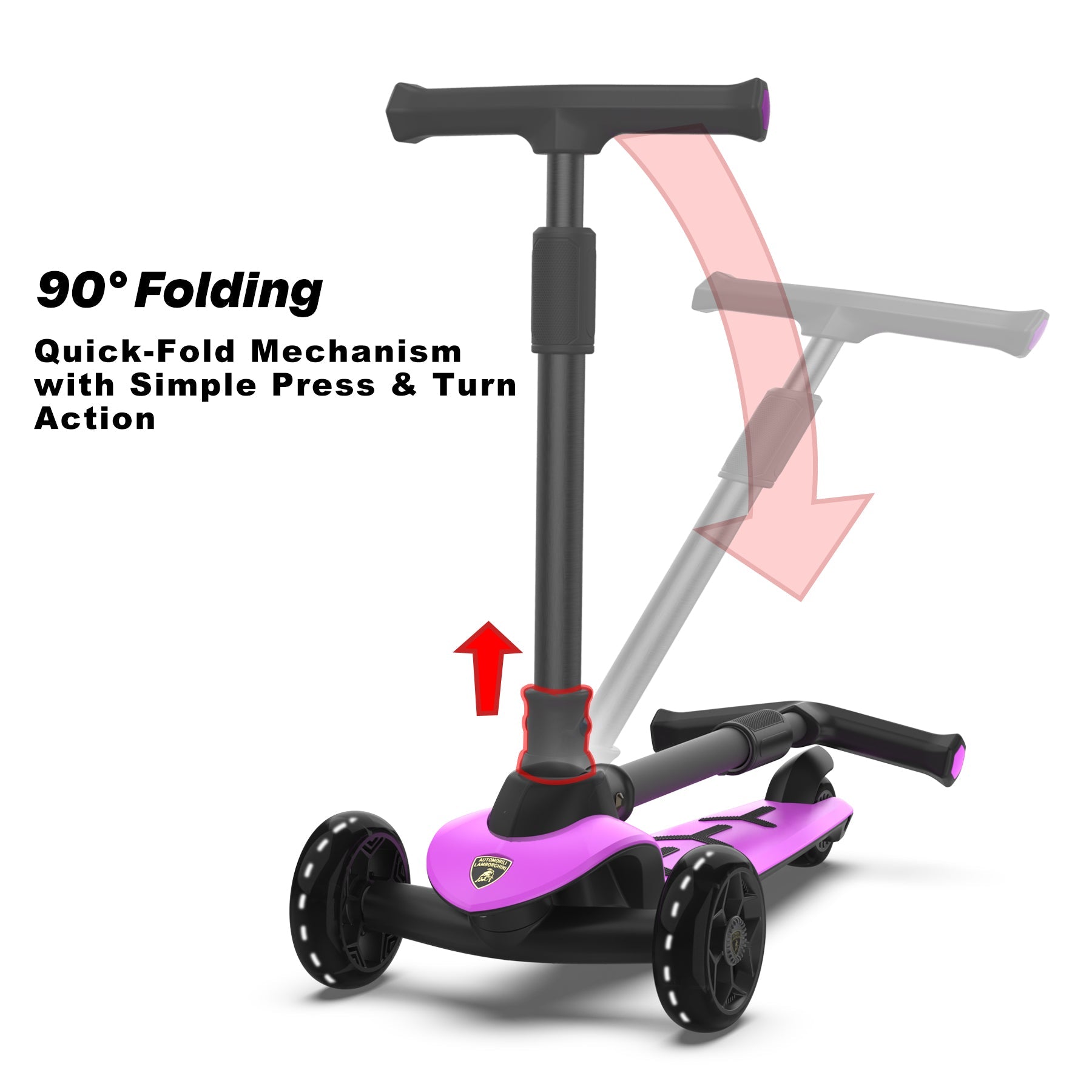 Lamborghini Scooter-Purple