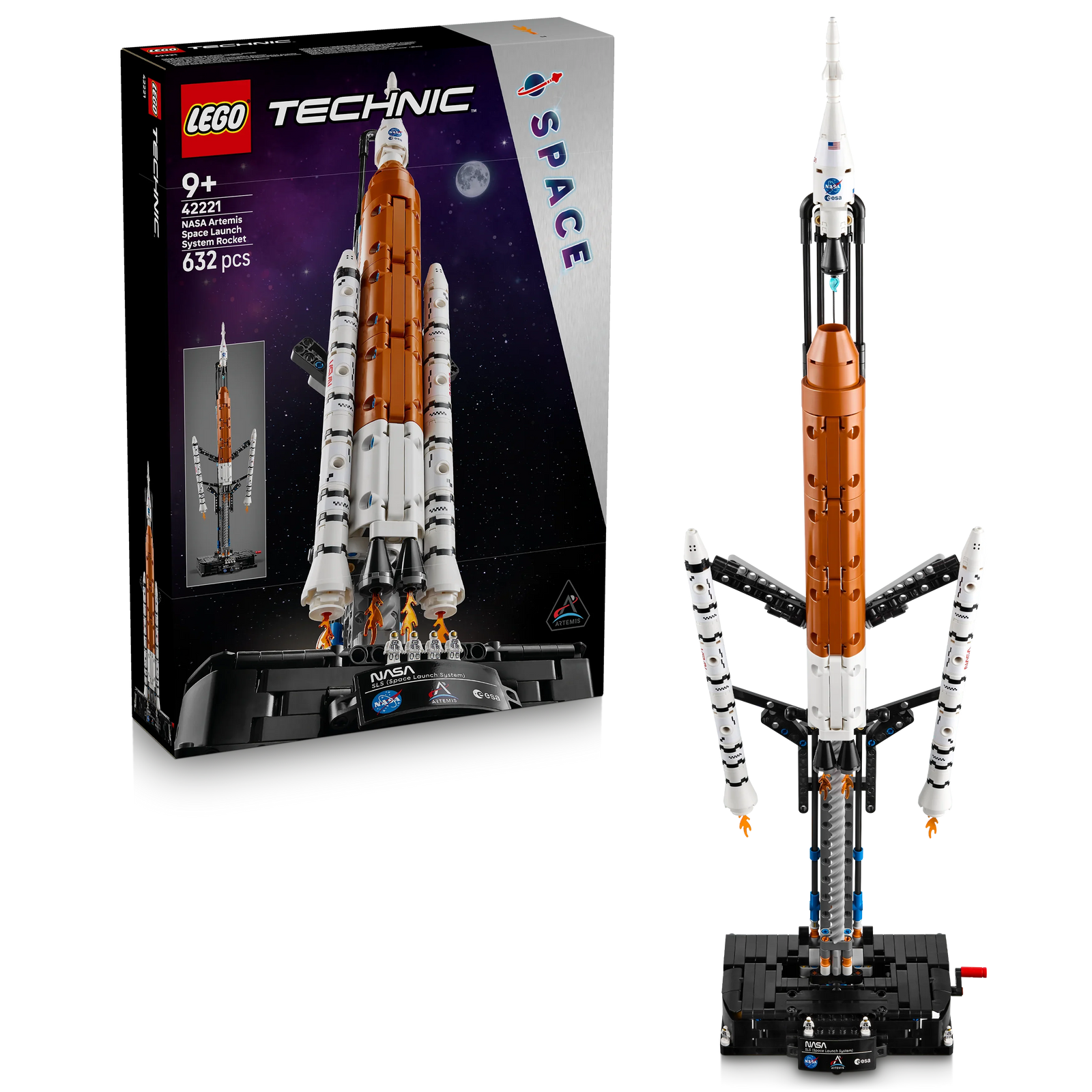 LEGO Technic 42221 Nasa Artemis Space Launch System Rocket  9+