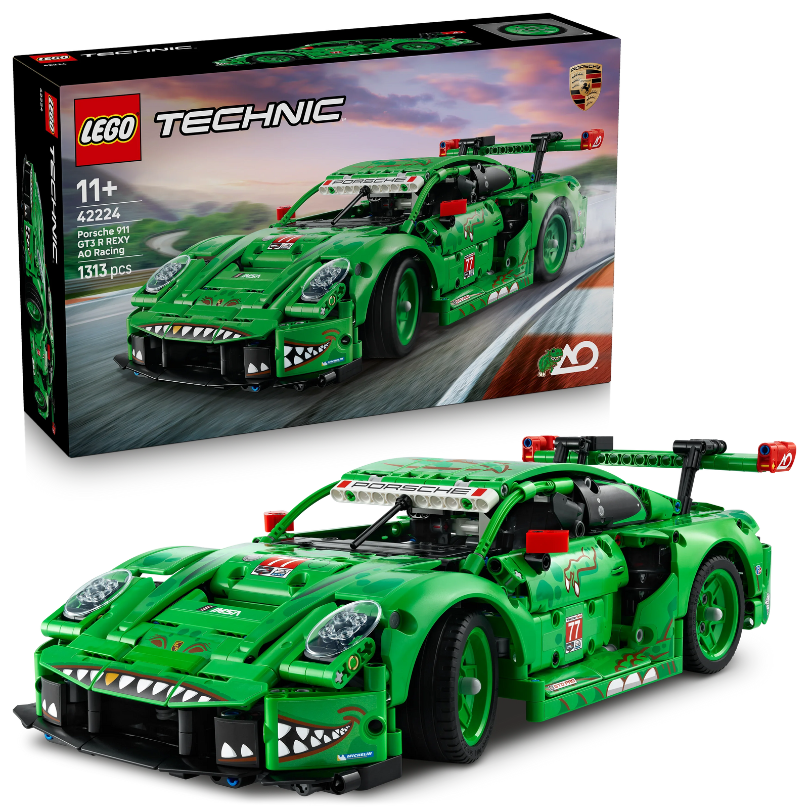 Porsche 911 GT3 R REXY AO Racing Car